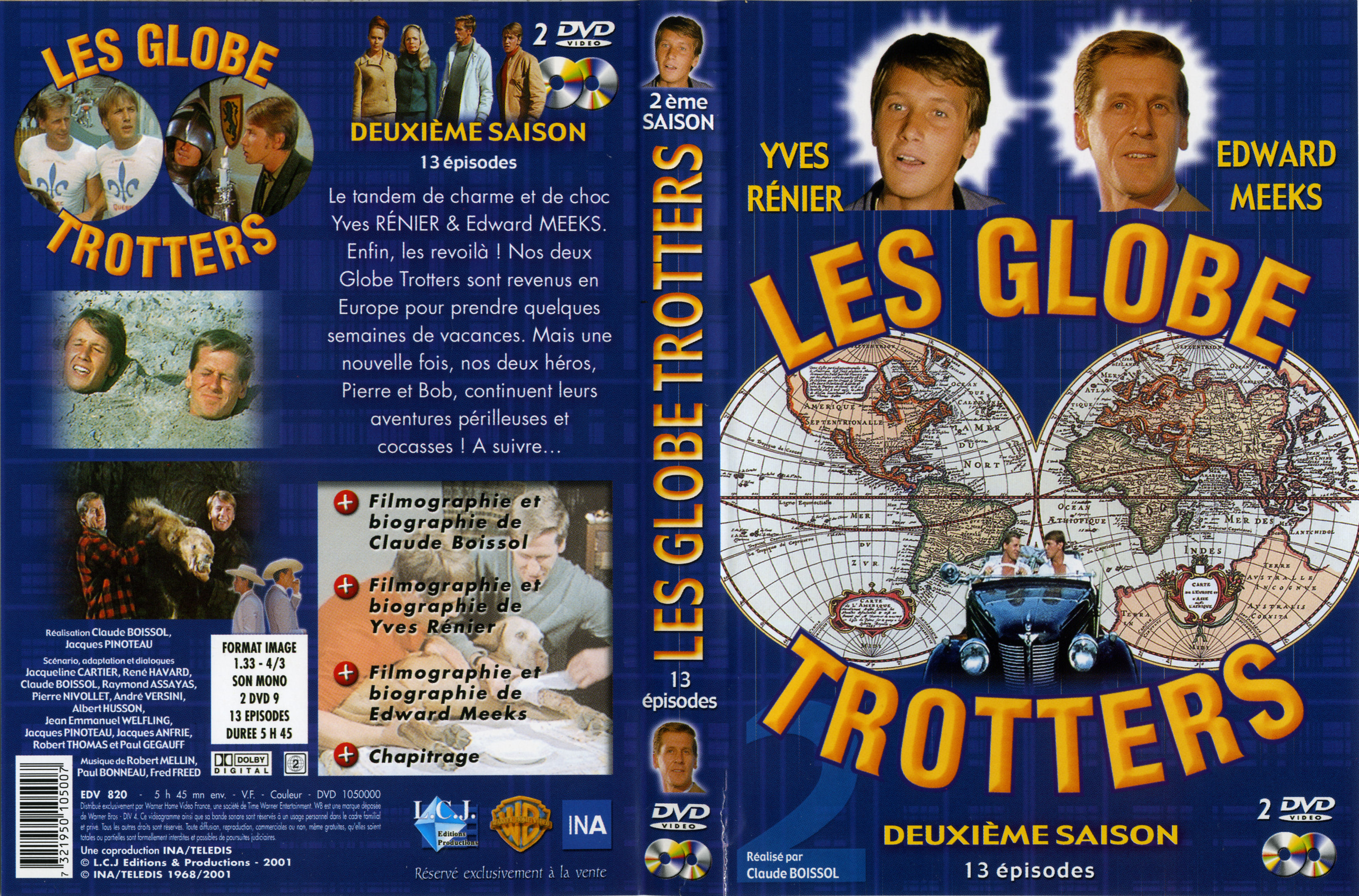 Jaquette DVD Les globe trotters Saison 2
