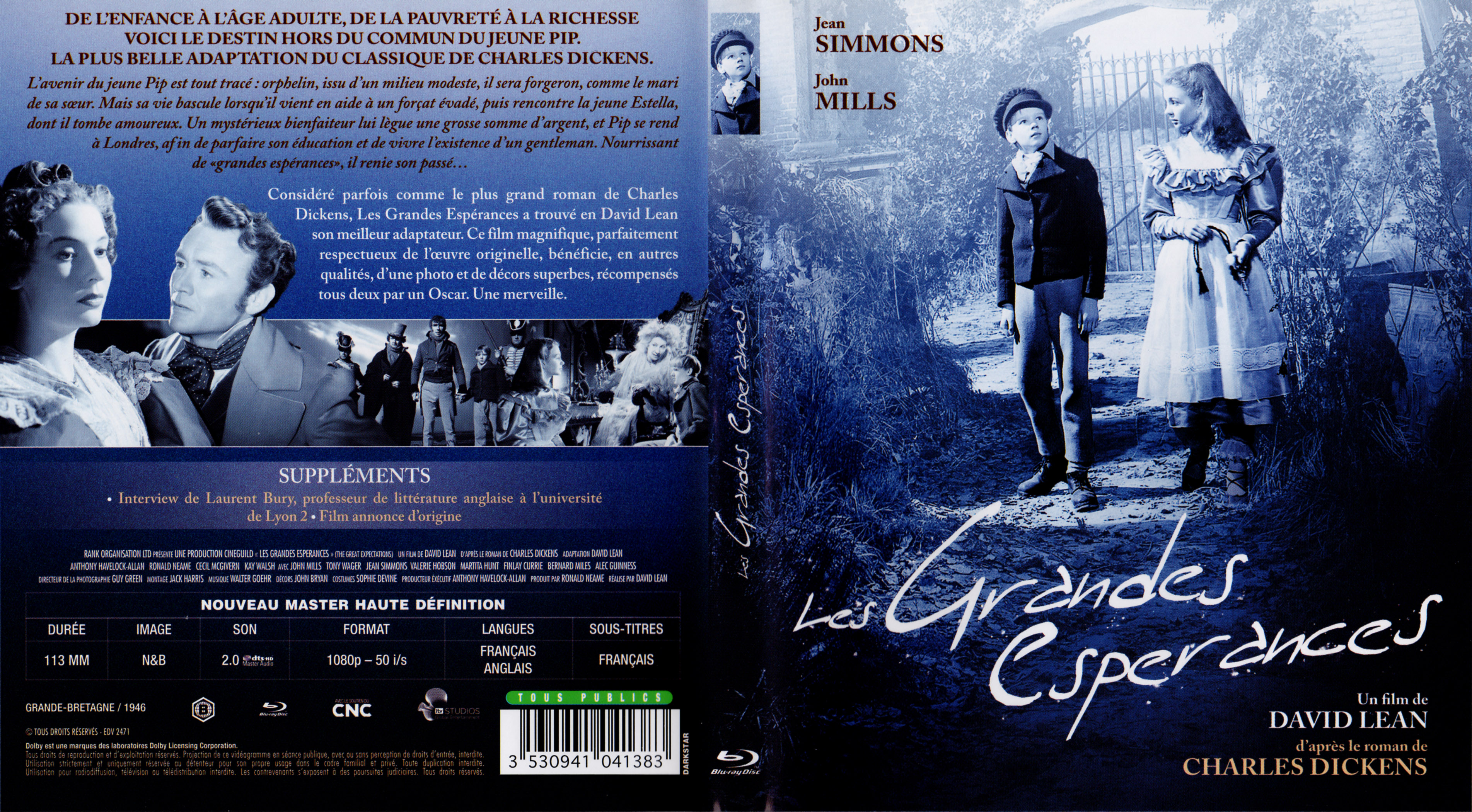 Jaquette DVD Les grandes esperances (BLU-RAY)