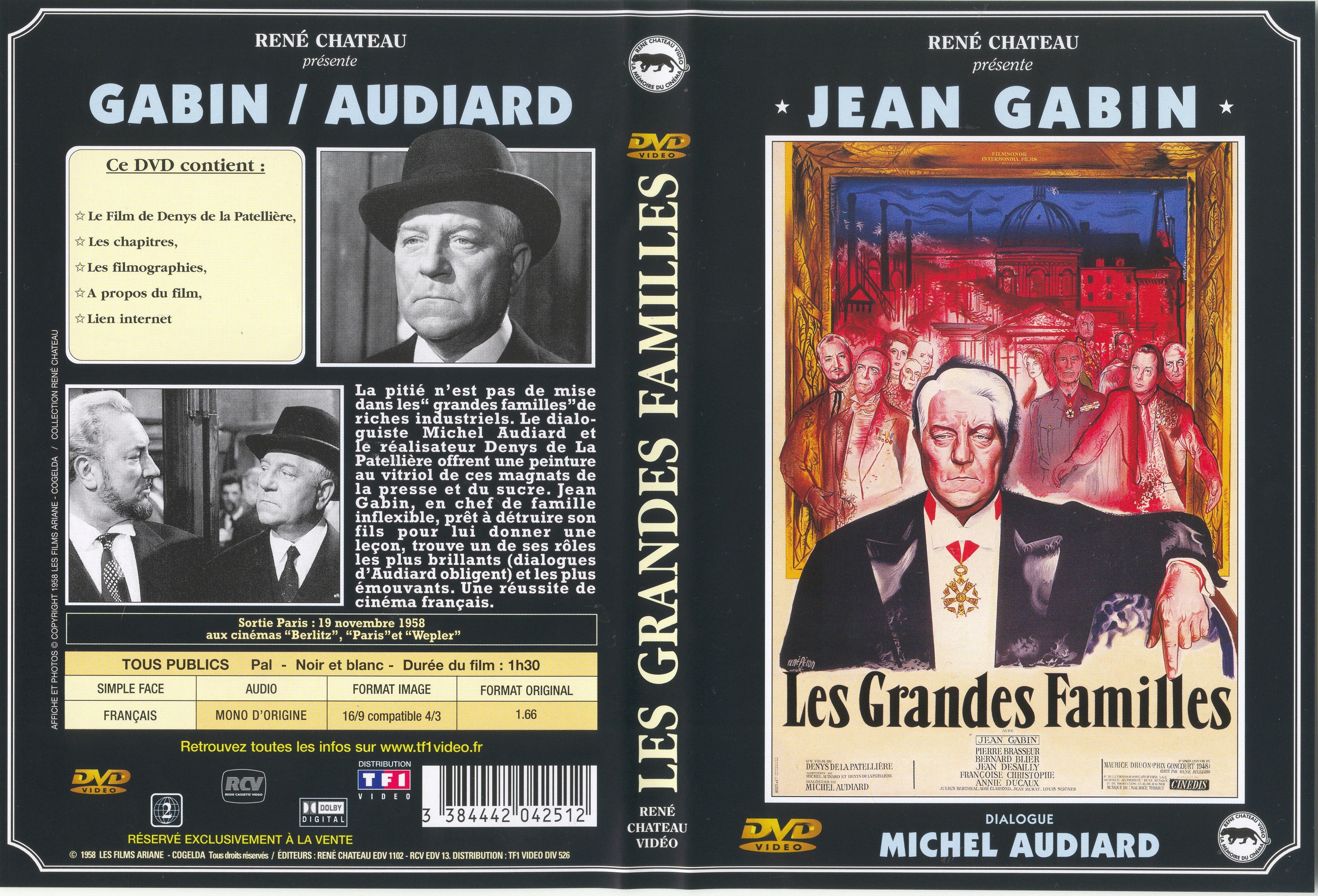 Jaquette DVD Les grandes familles