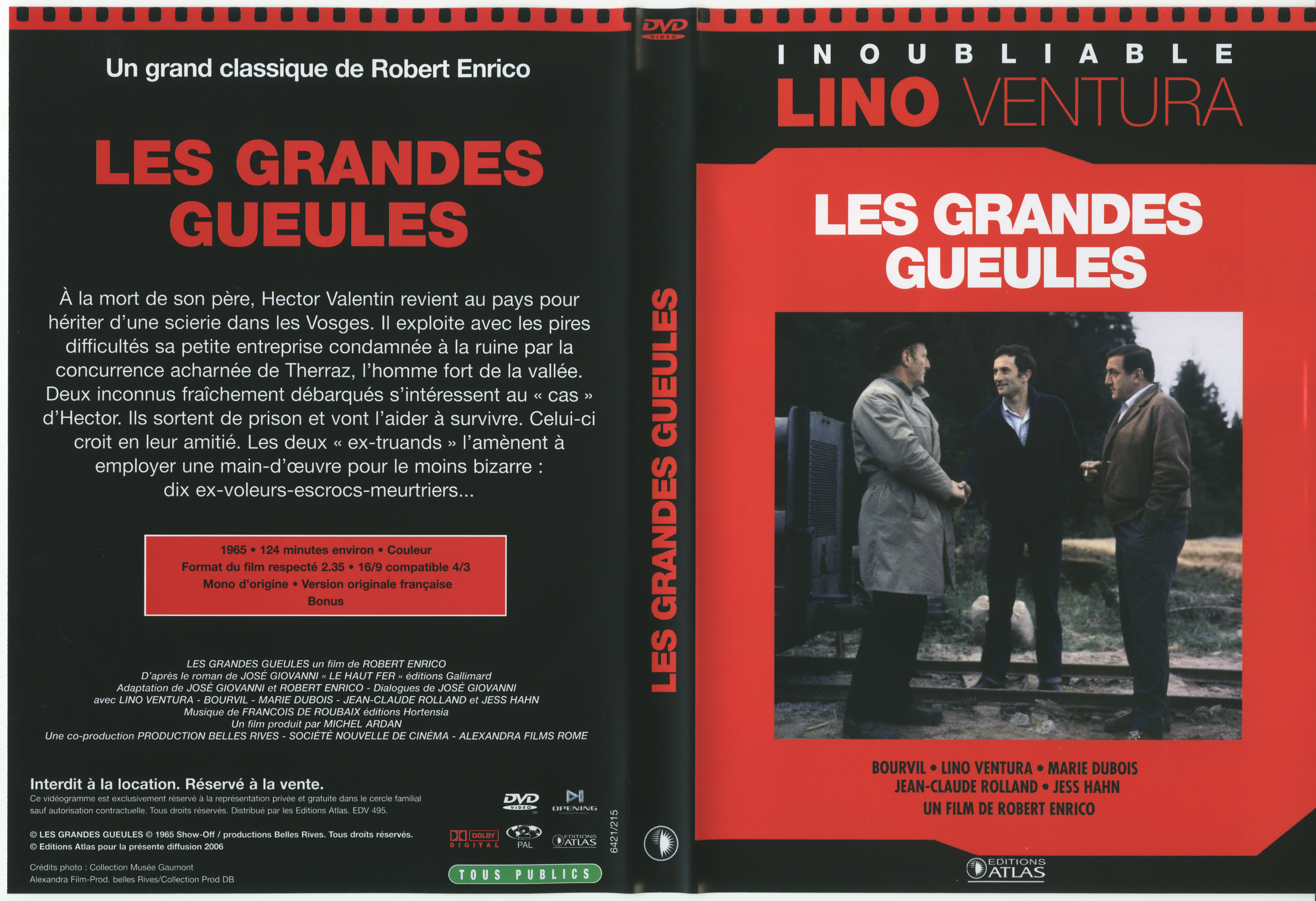 Jaquette DVD Les grandes gueules v2