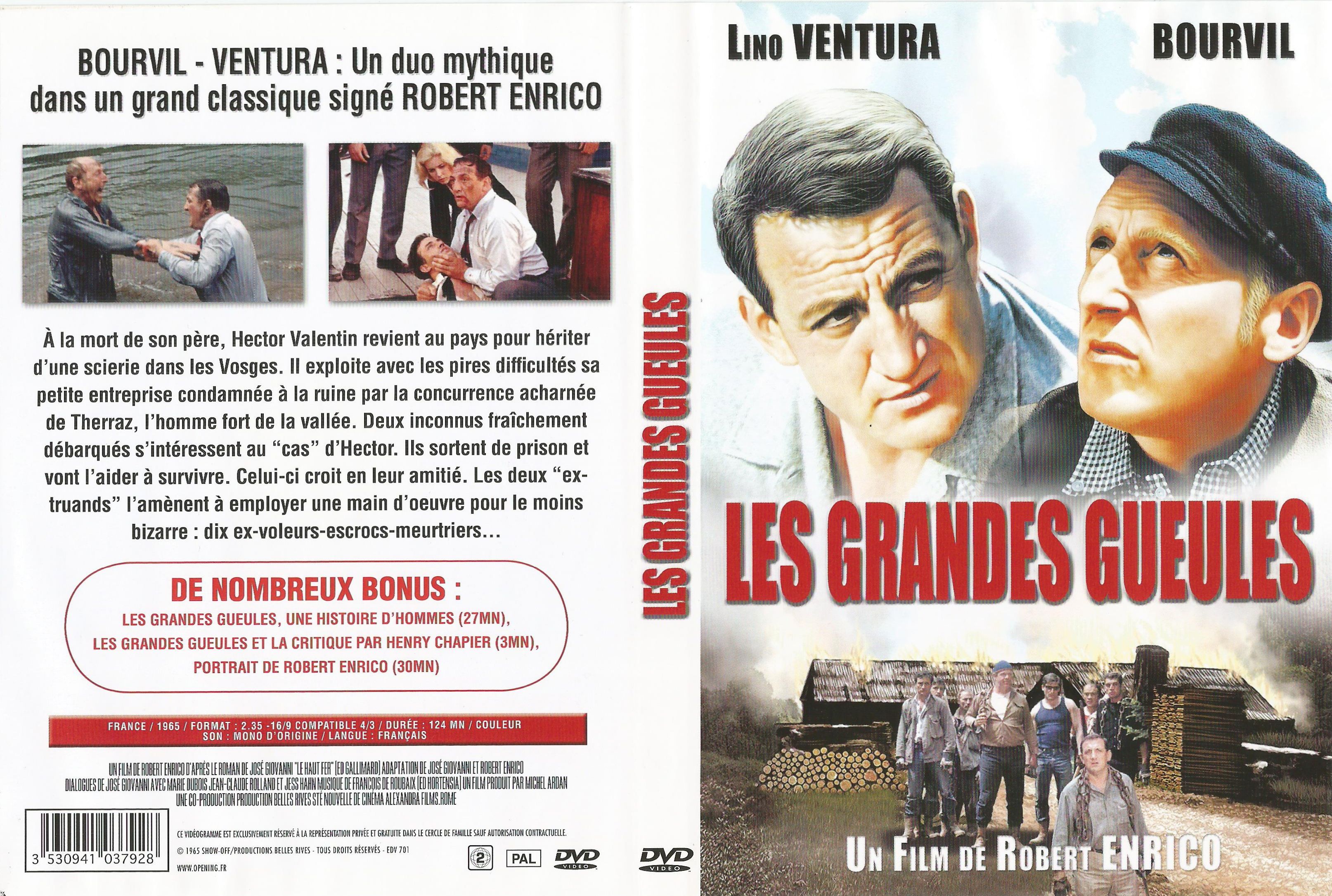 Jaquette DVD Les grandes gueules v4