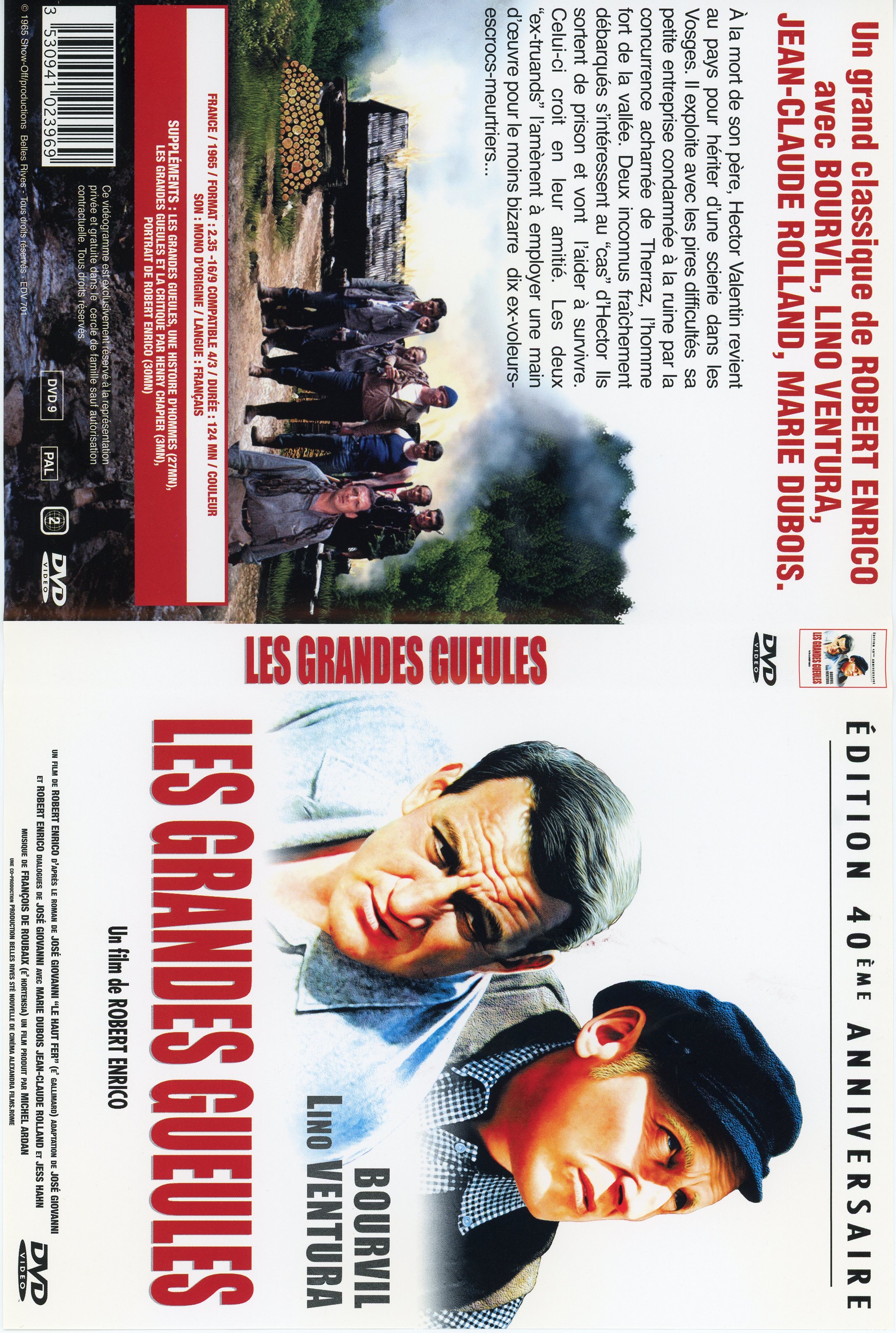 Jaquette DVD Les grandes gueules v5