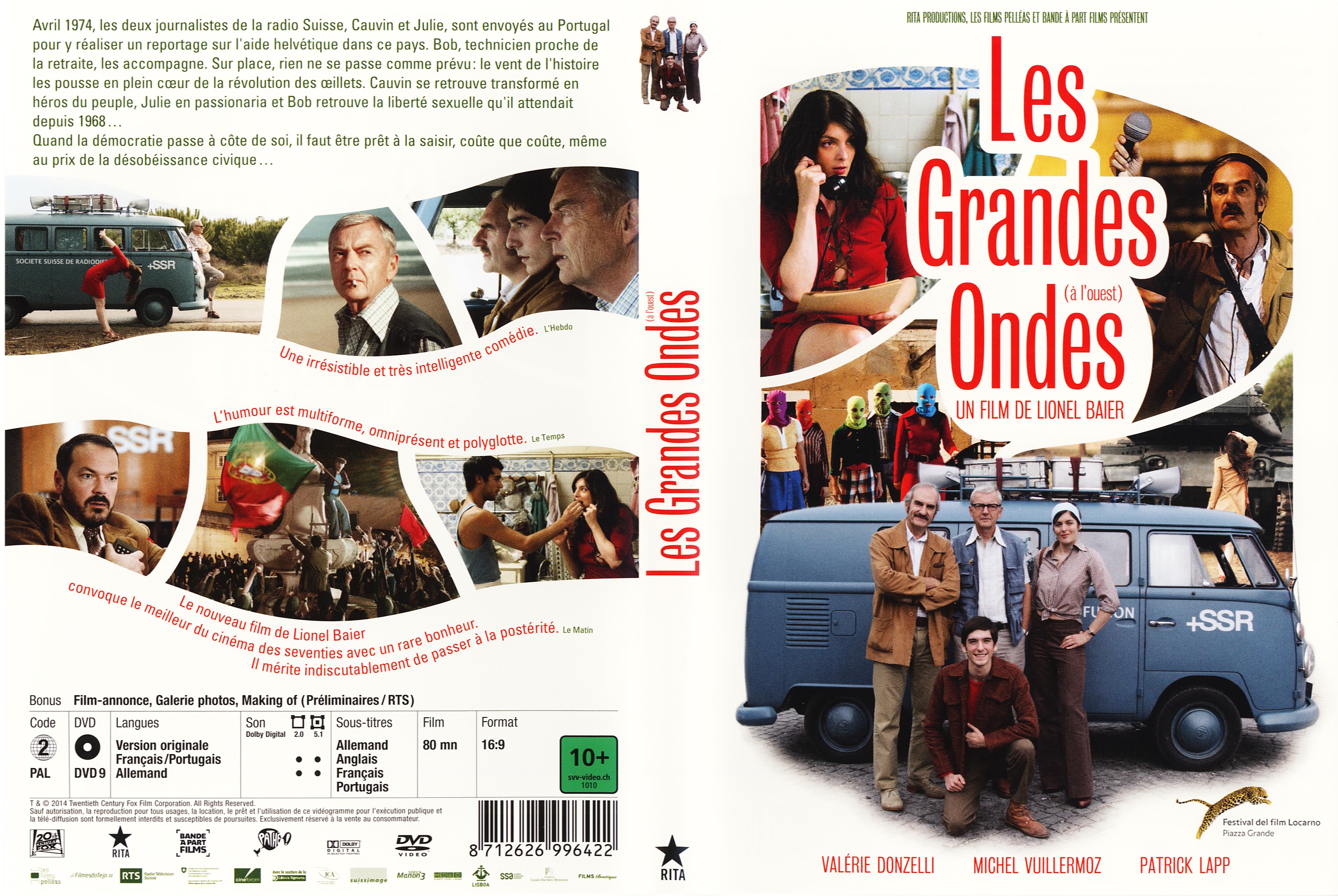 Jaquette DVD Les grandes ondes