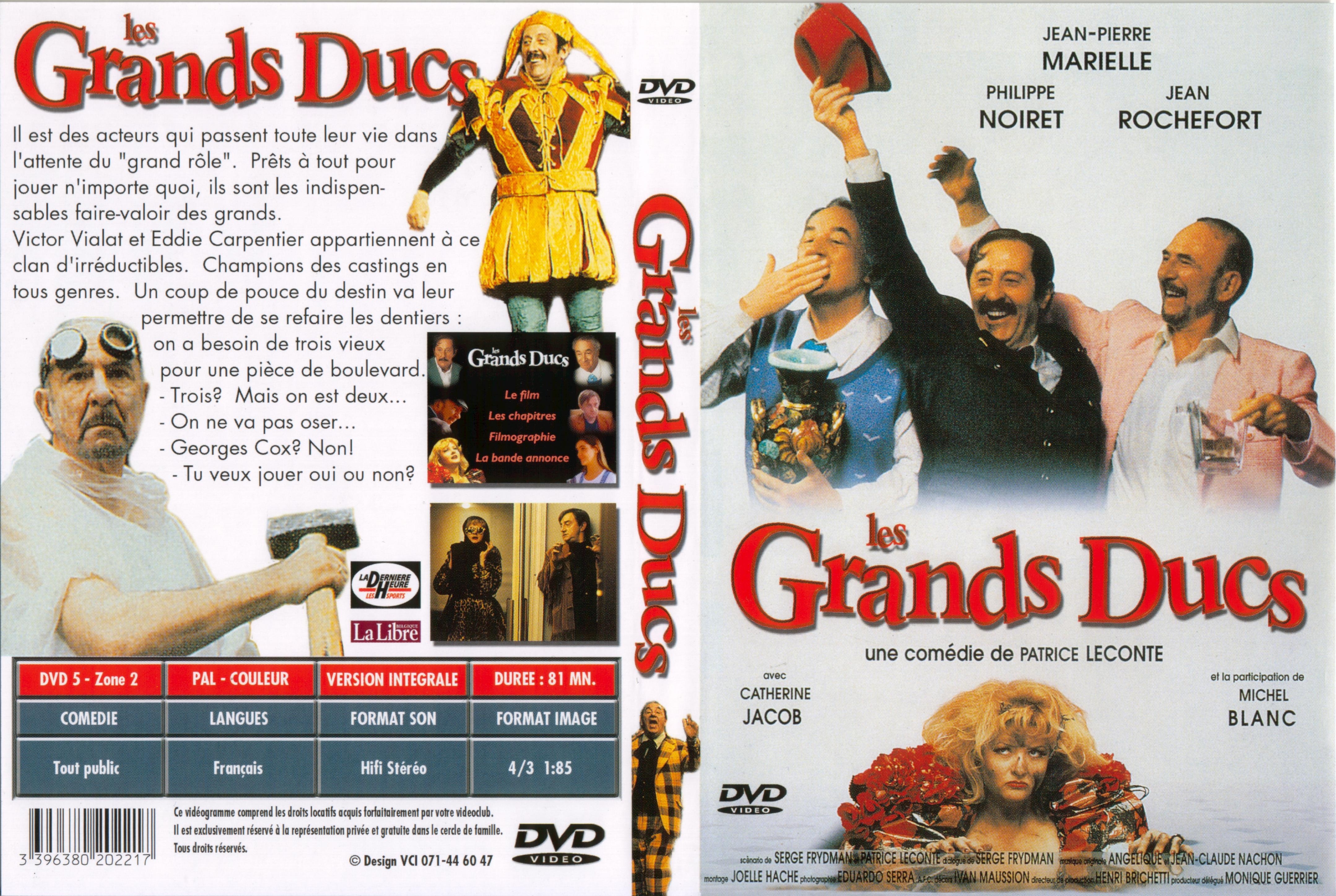 Jaquette DVD Les grands ducs