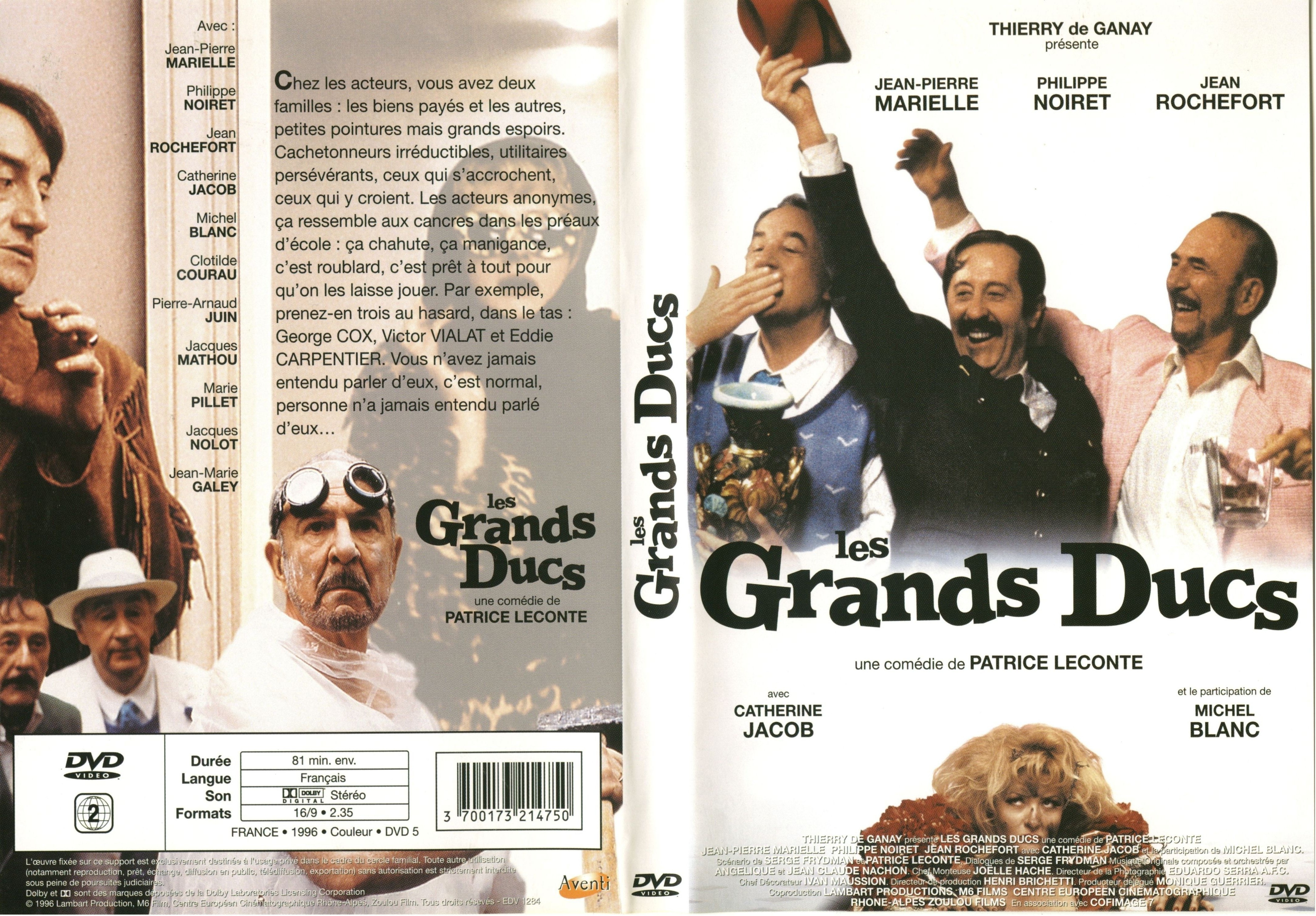 Jaquette DVD Les grands ducs v2