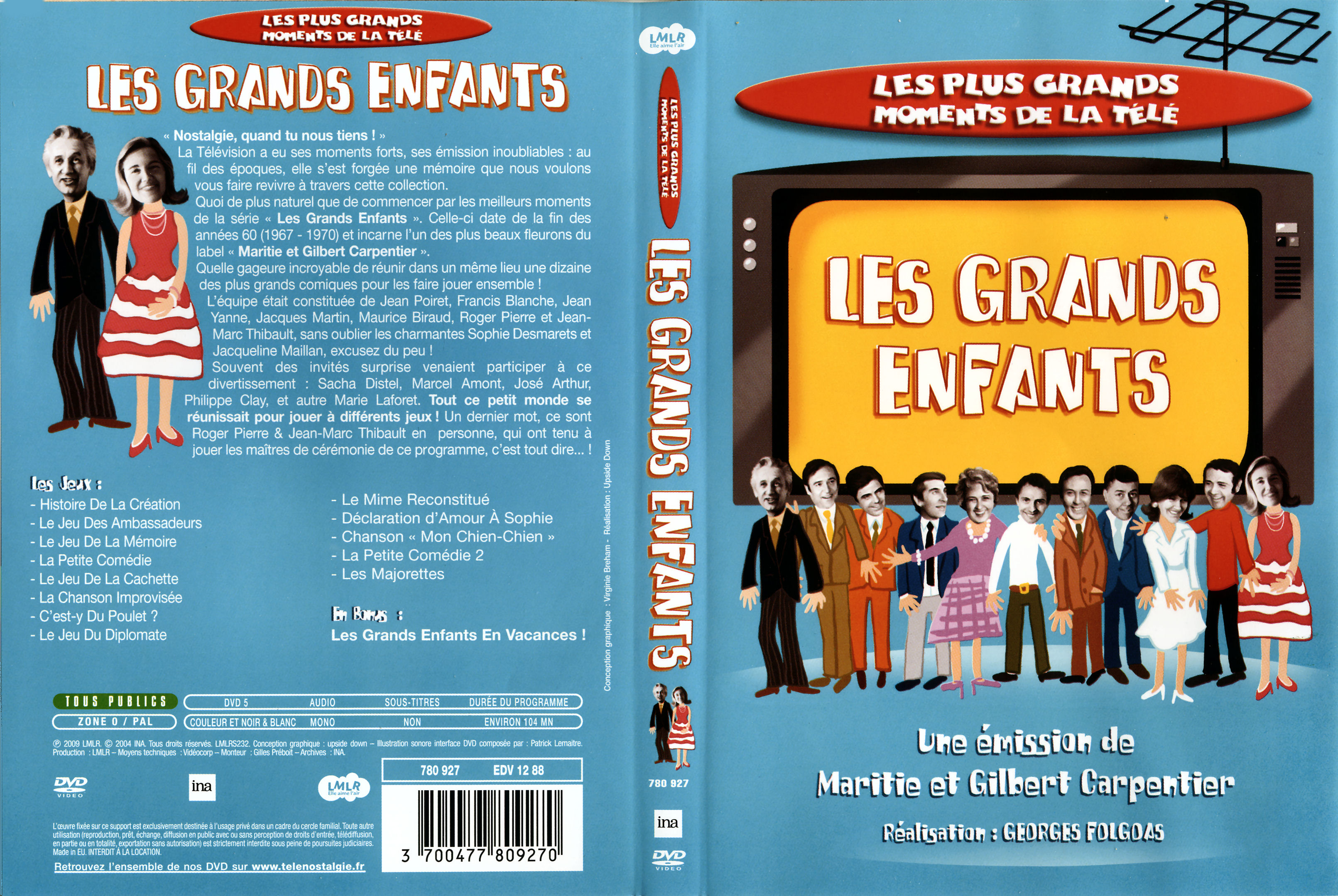 Jaquette DVD Les grands enfants