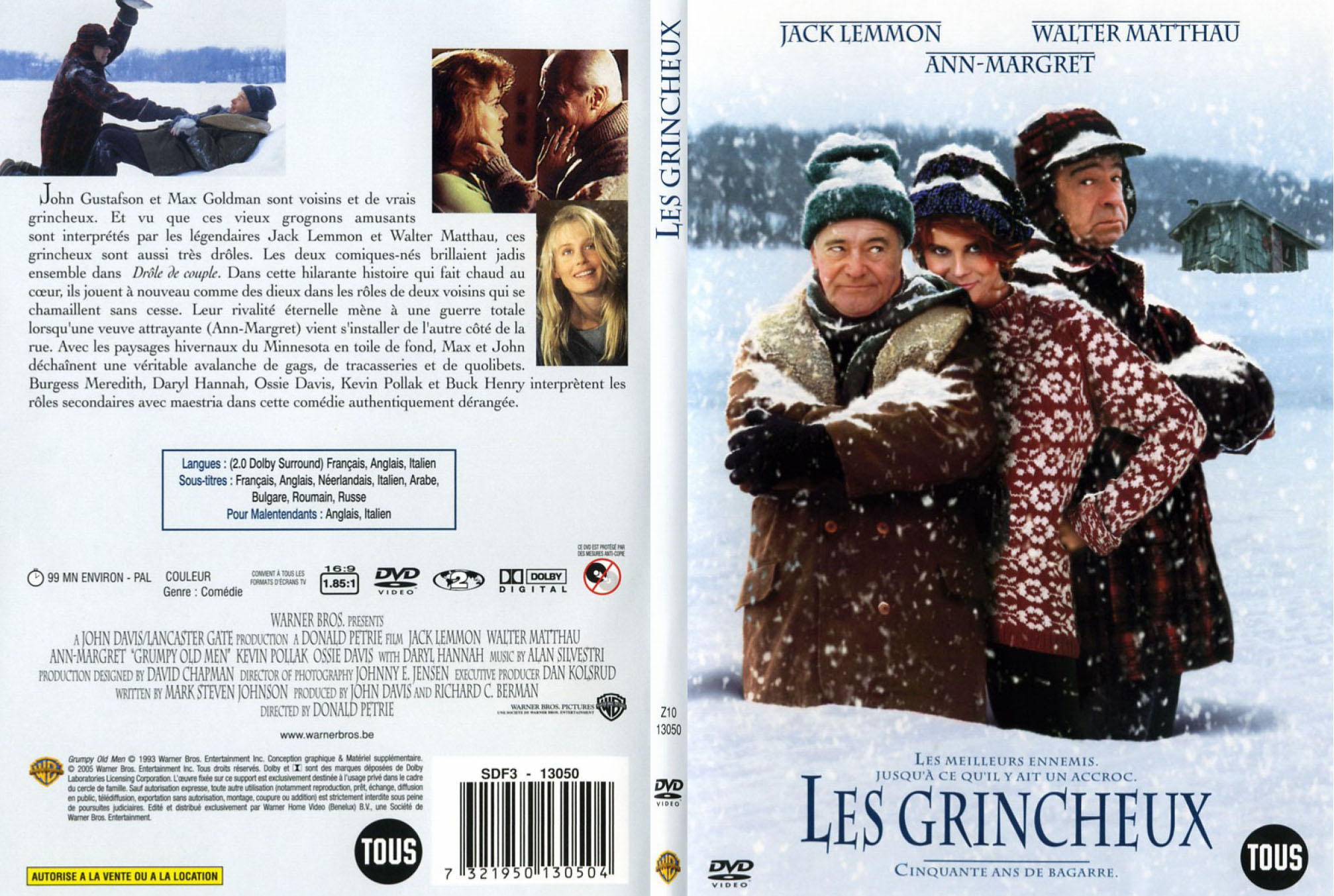 Jaquette DVD Les grincheux - SLIM