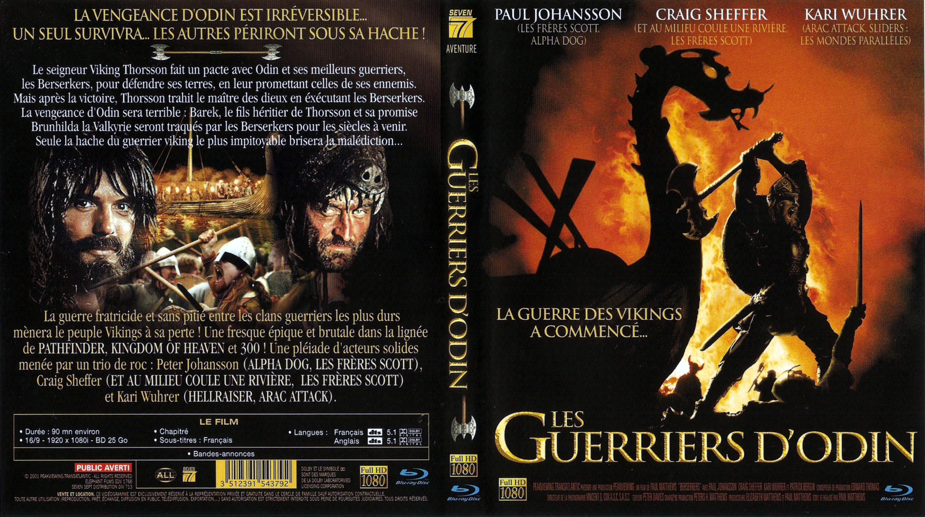 Jaquette DVD Les guerriers d