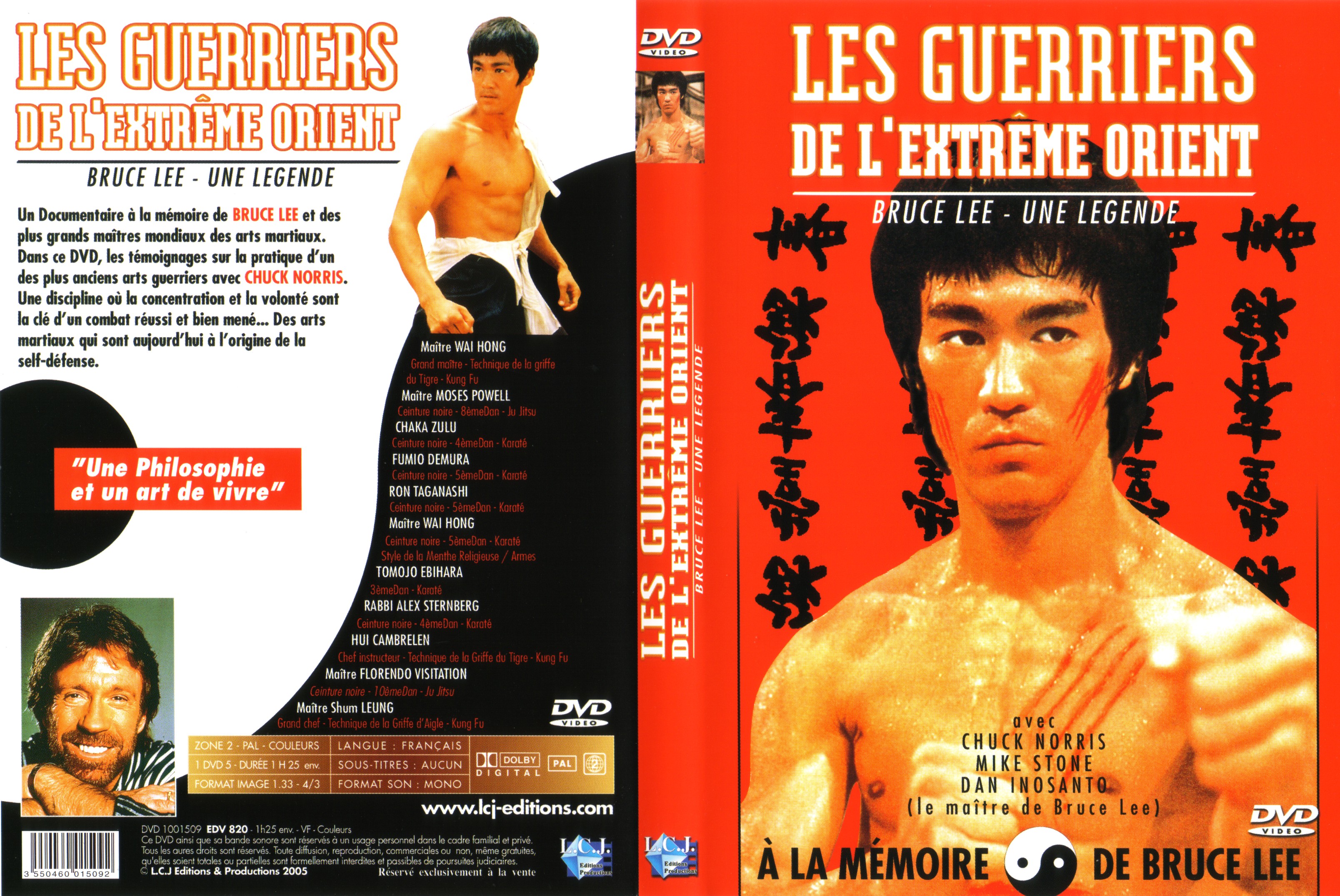 Jaquette DVD Les guerriers de l