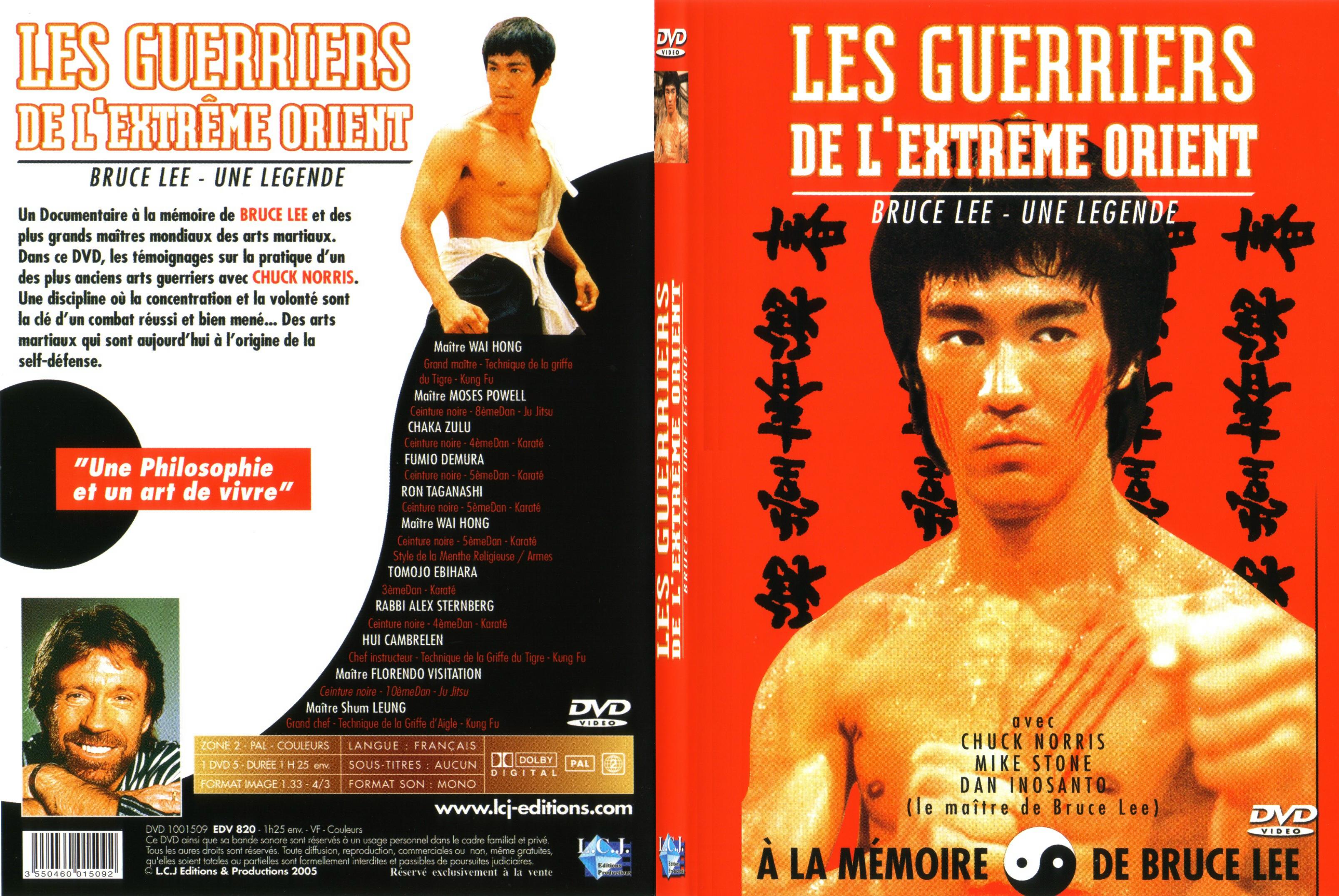 Jaquette DVD Les guerriers de l