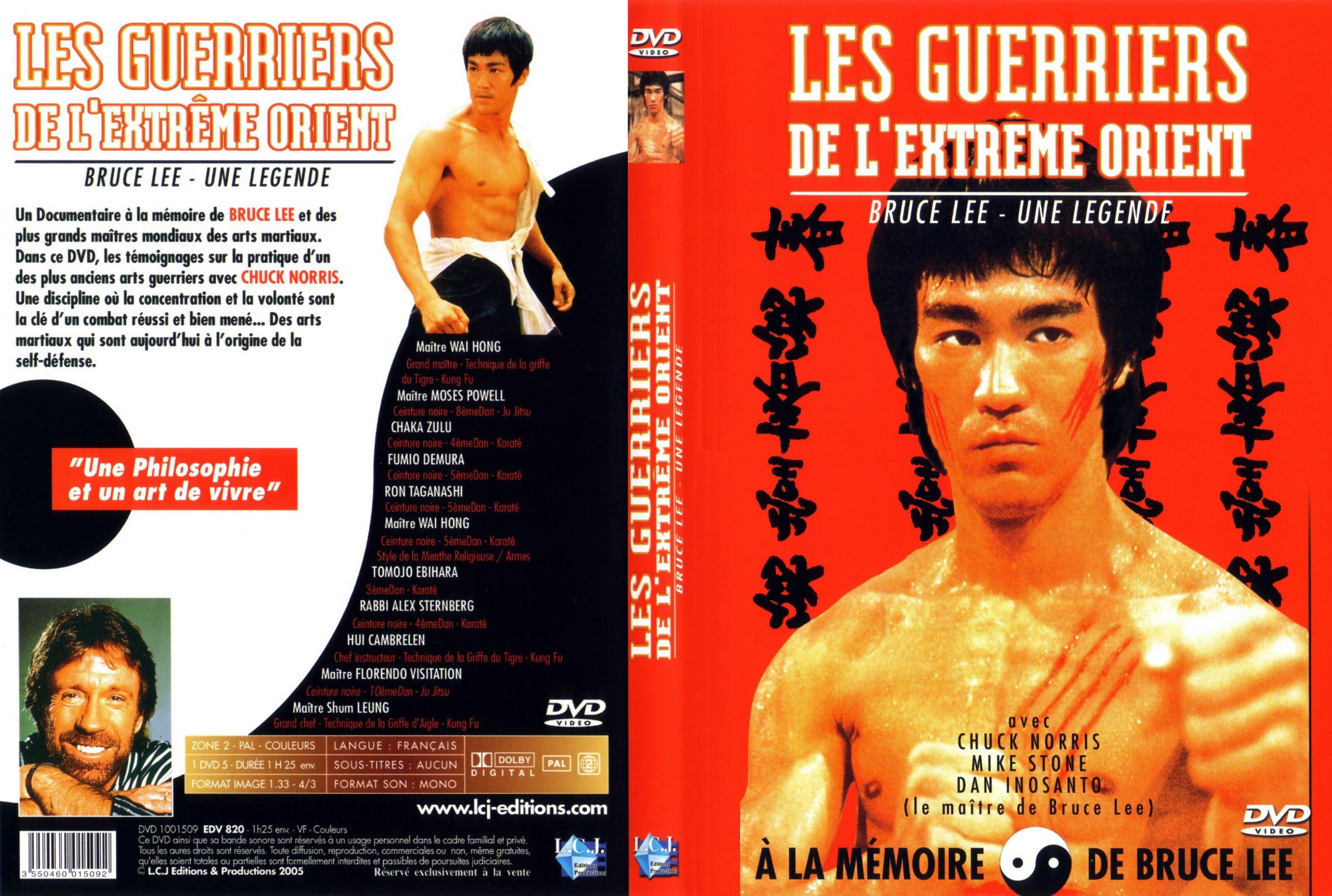 Jaquette DVD Les guerriers de l