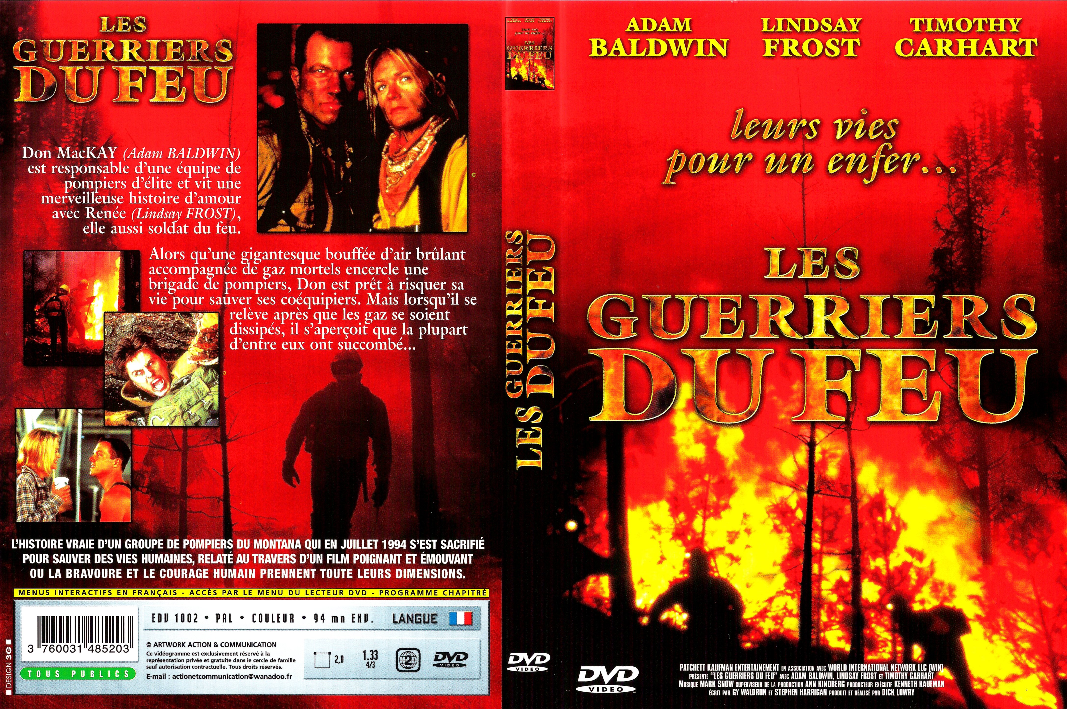 Jaquette DVD Les guerriers du feu