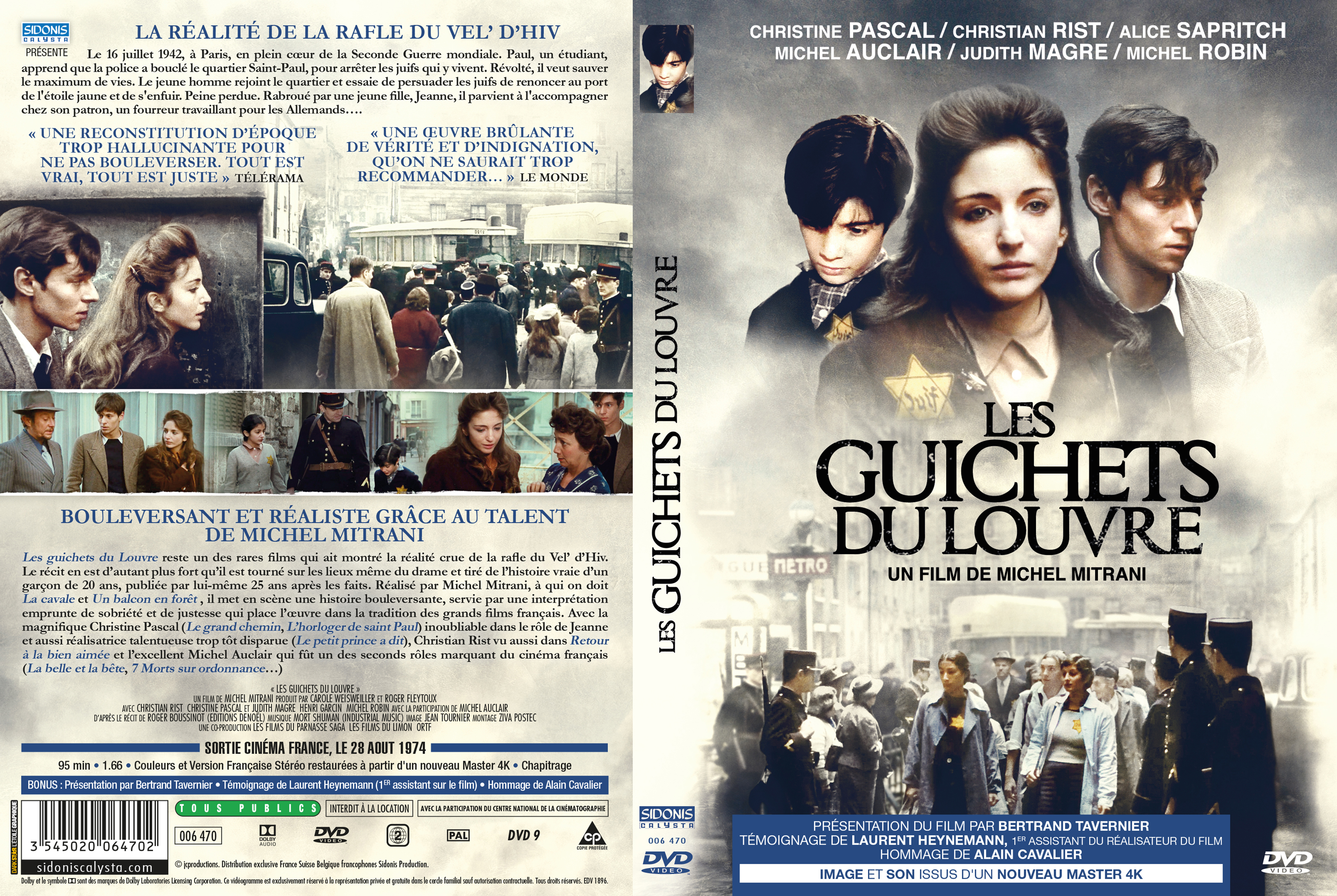 Jaquette DVD Les guichets du louvre