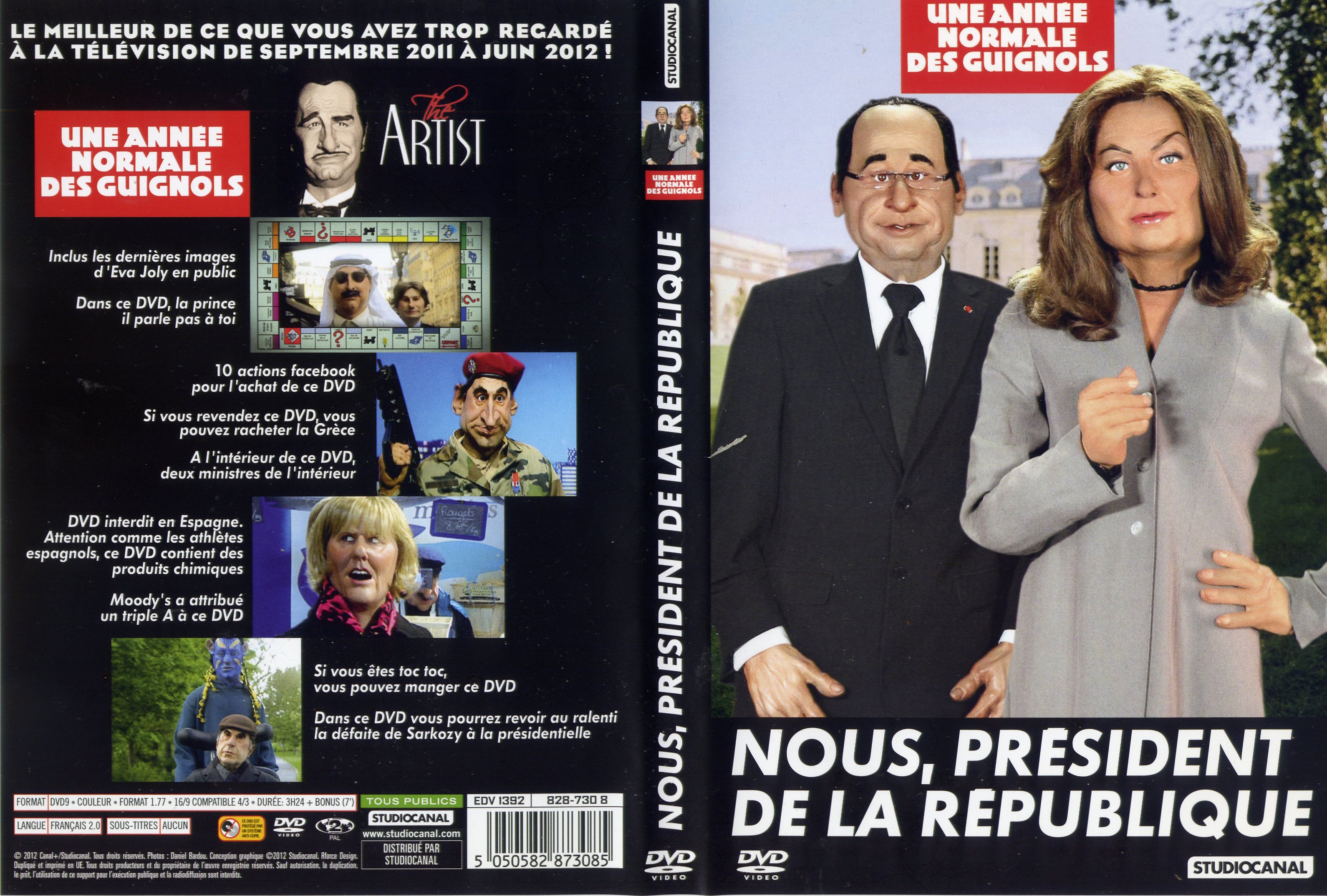 Jaquette DVD Les guignols de l