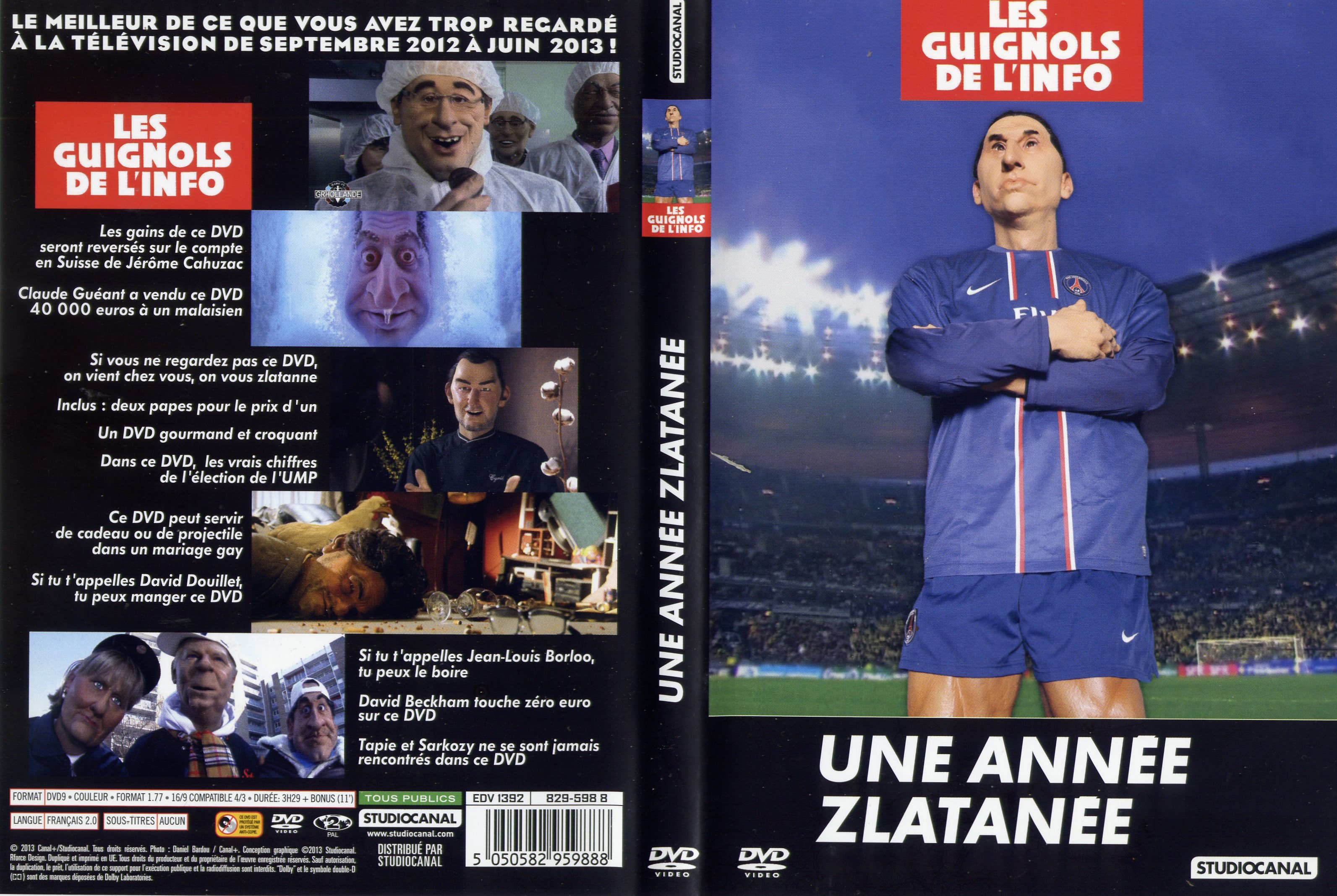 Jaquette DVD Les guignols de l