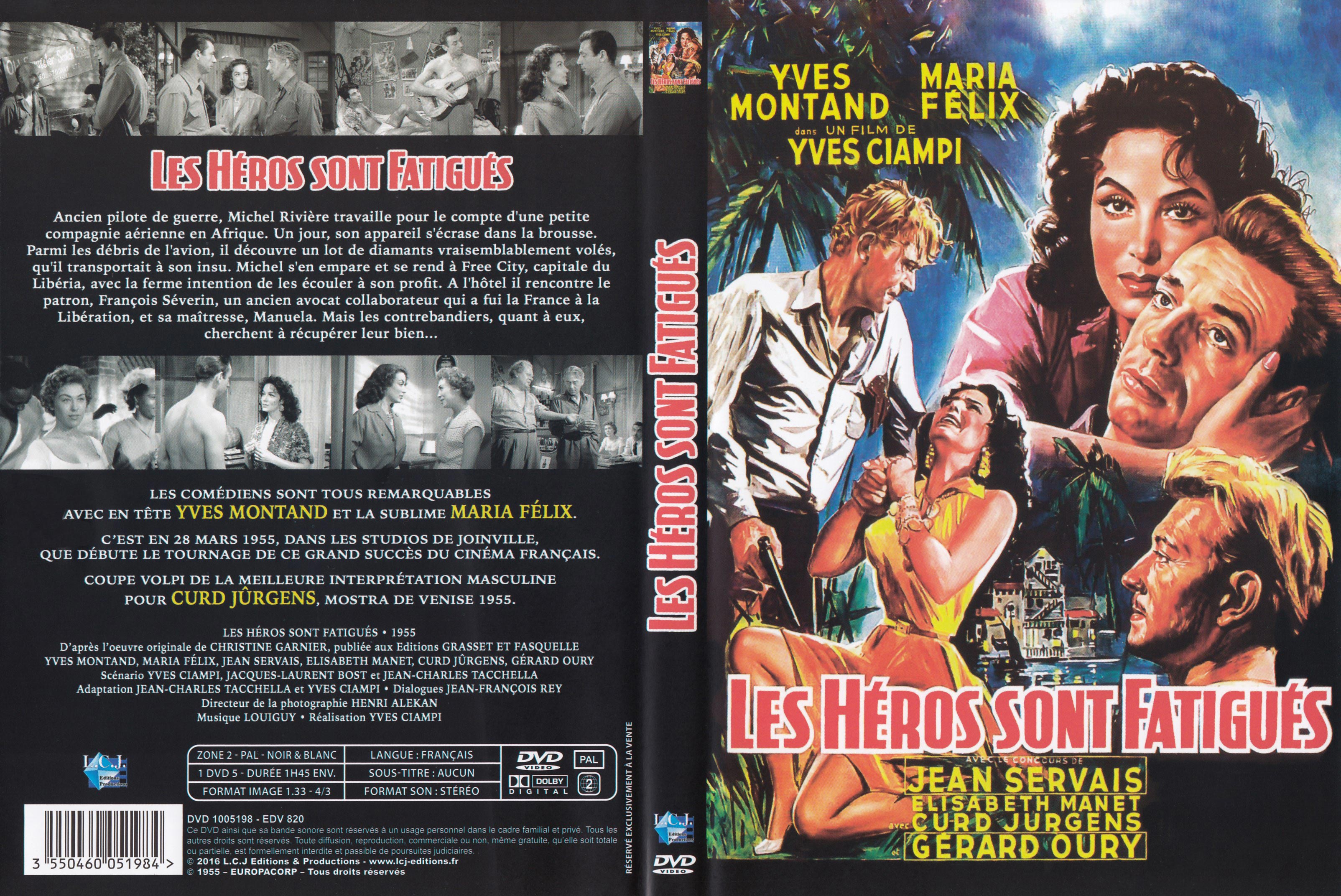 Jaquette DVD Les hros sont fatigus