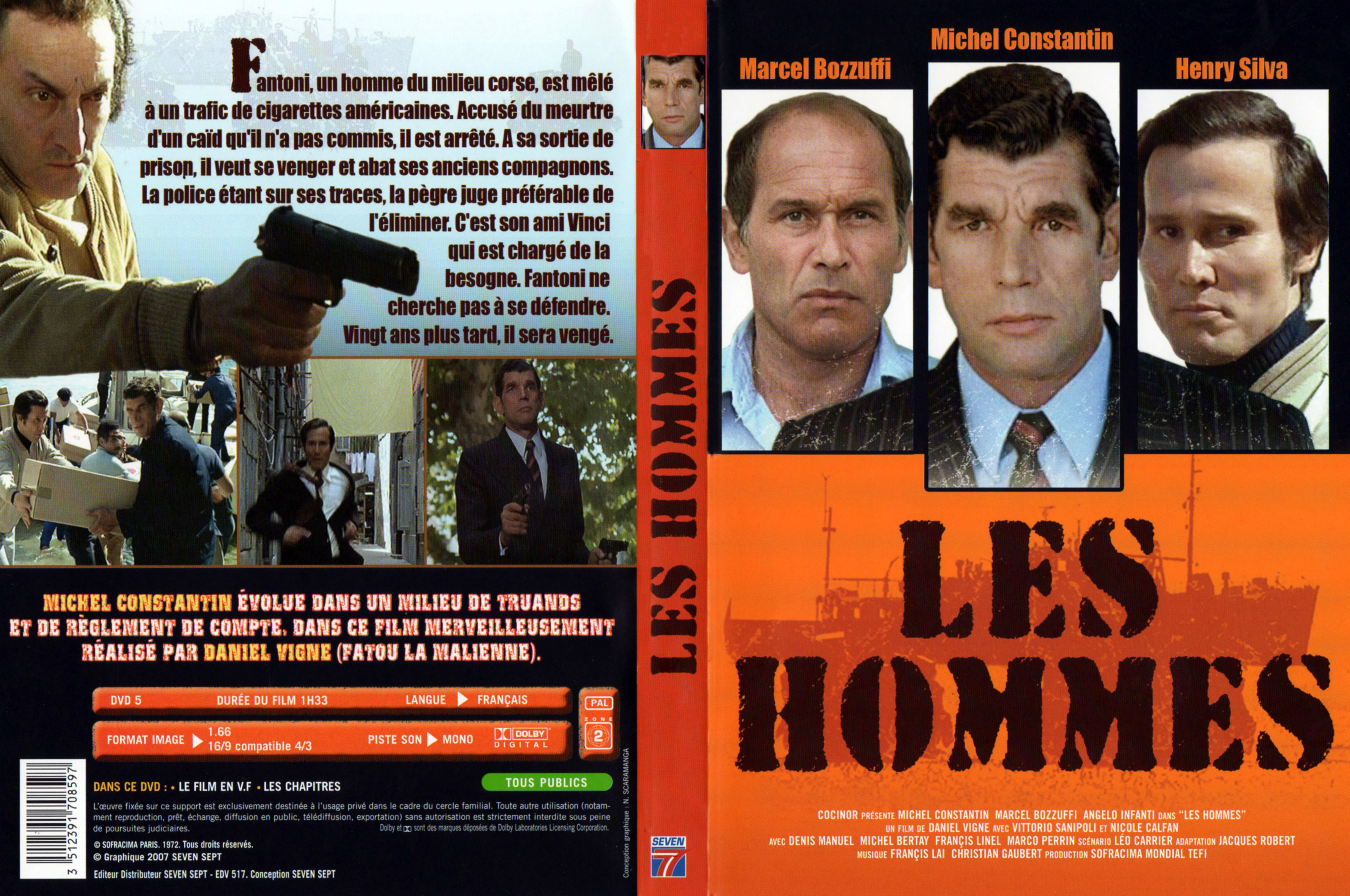 Jaquette DVD Les hommes