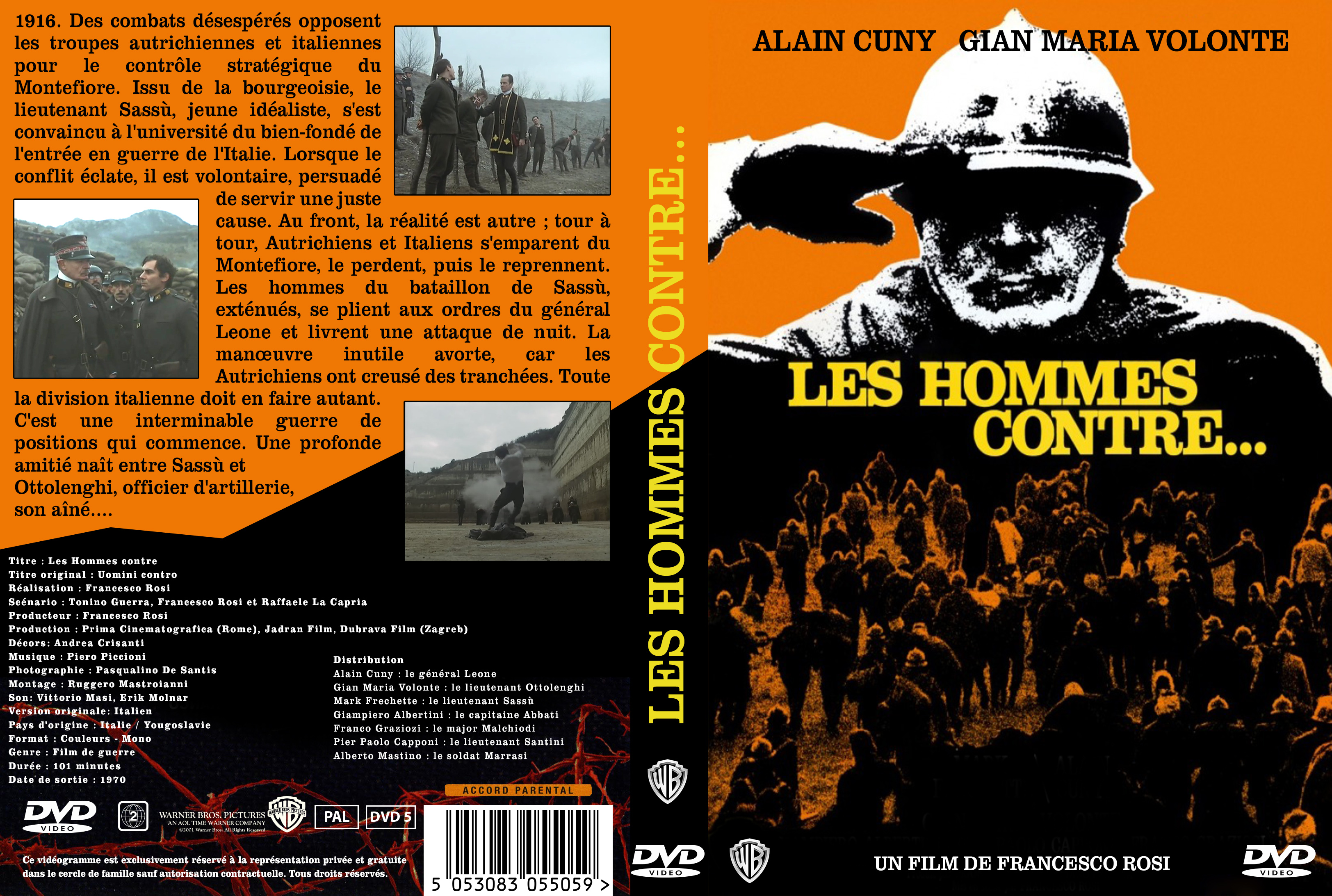 Jaquette DVD Les hommes contre custom