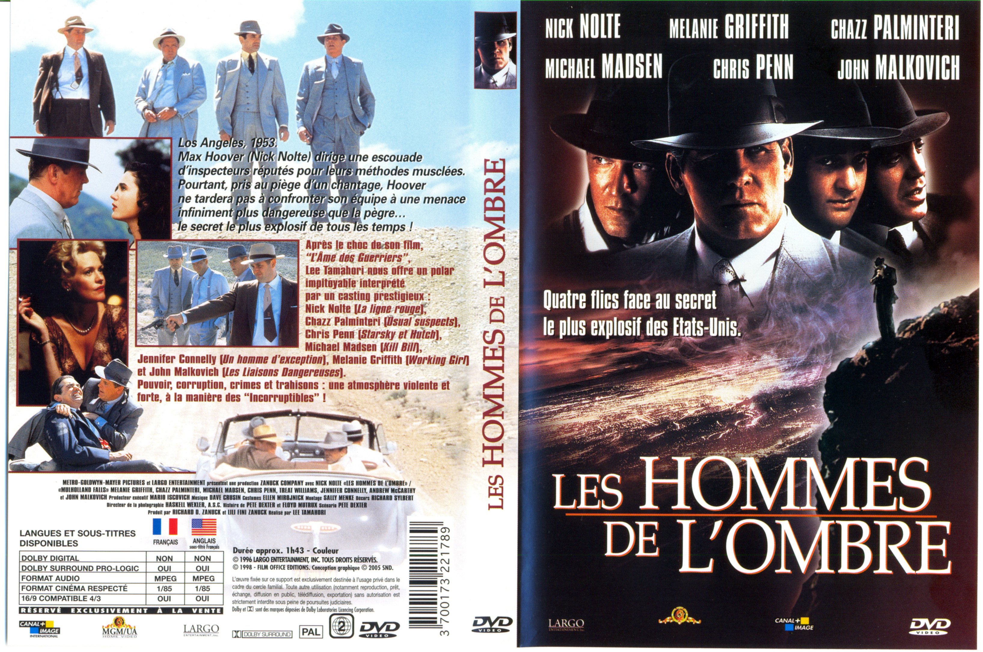 Jaquette DVD Les hommes de l