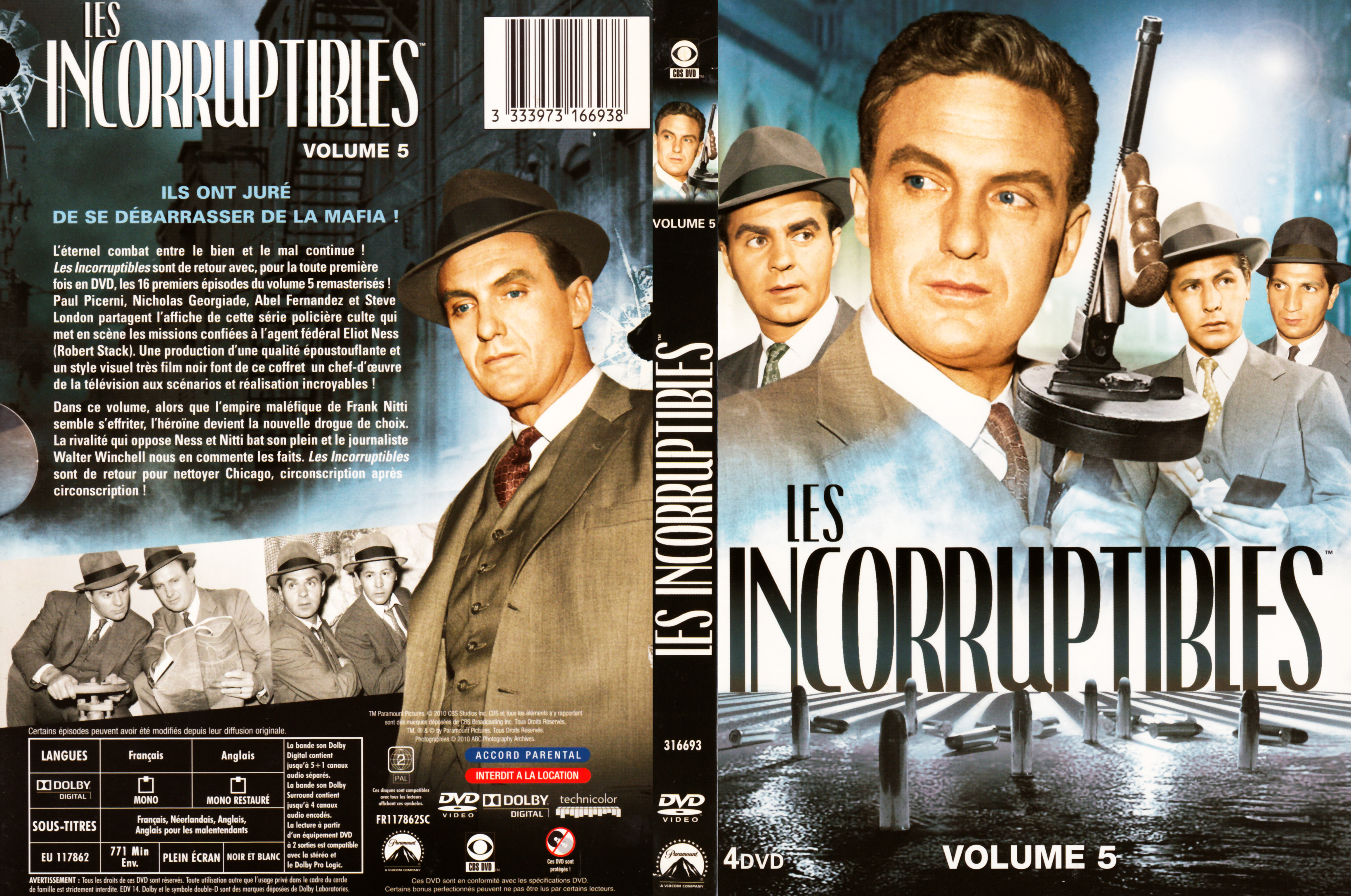 Jaquette DVD Les incorruptibles vol 05