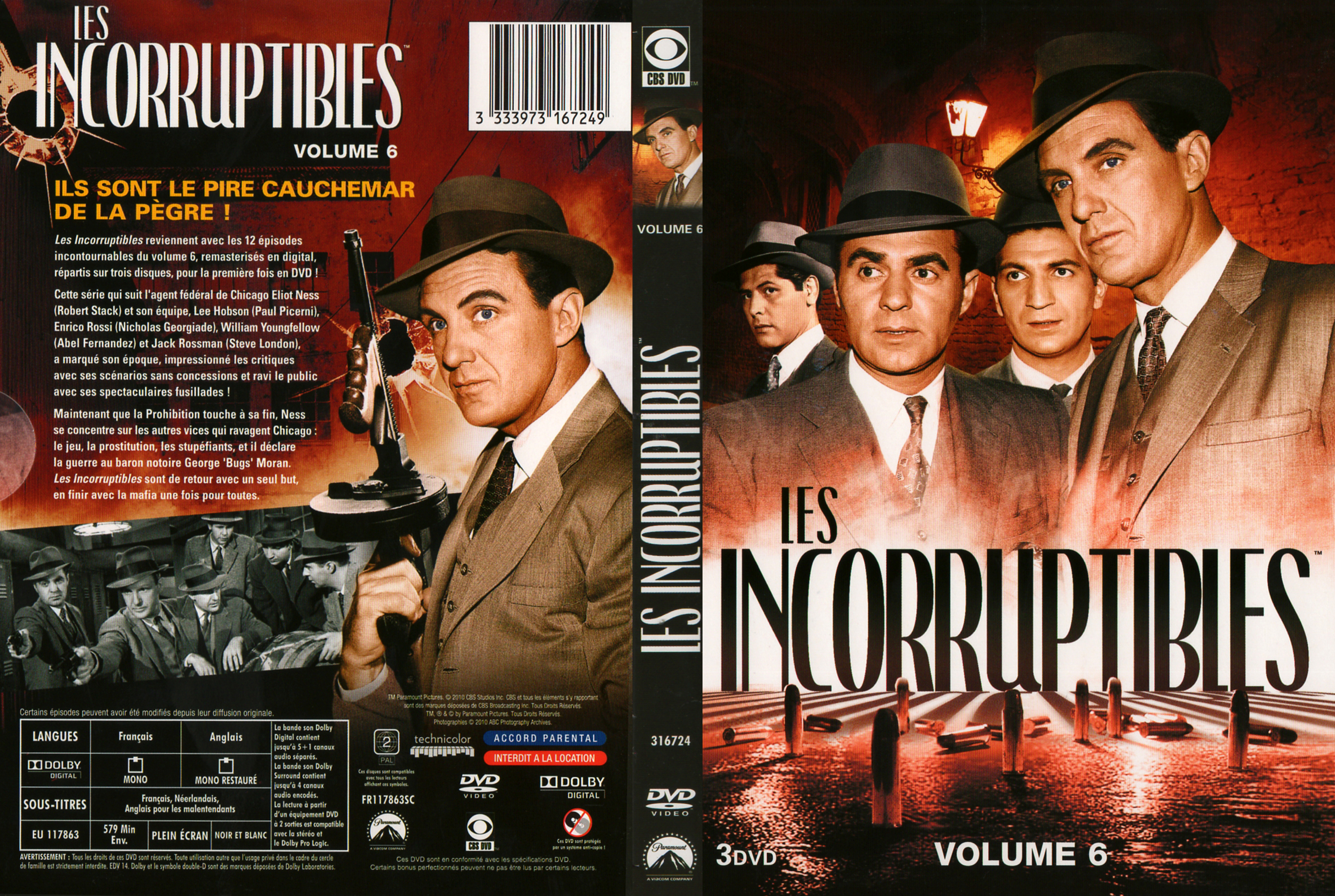 Jaquette DVD Les incorruptibles vol 06