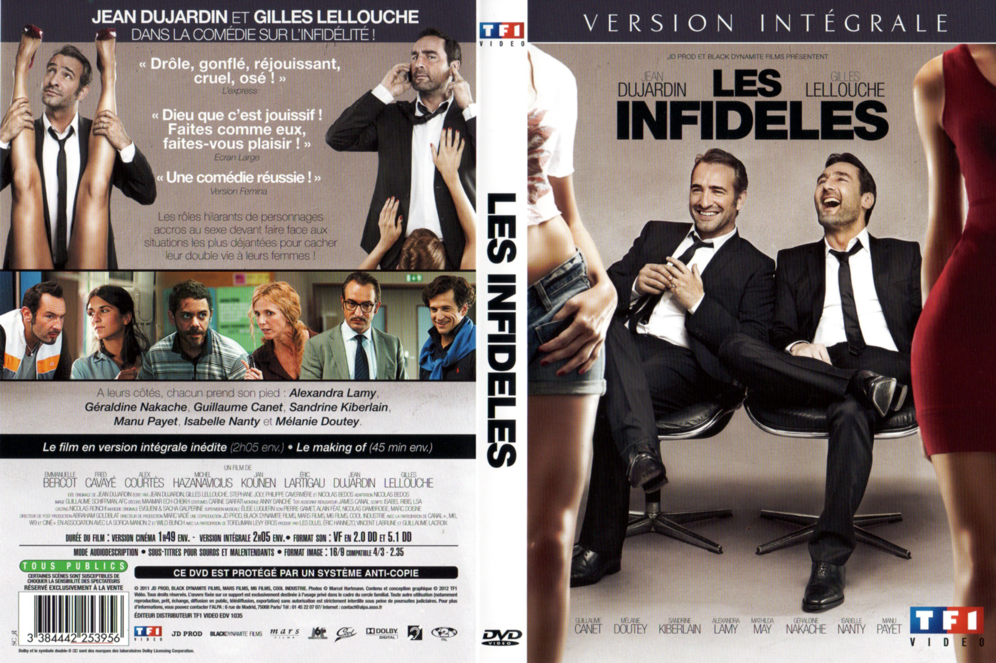 Jaquette DVD Les infidles