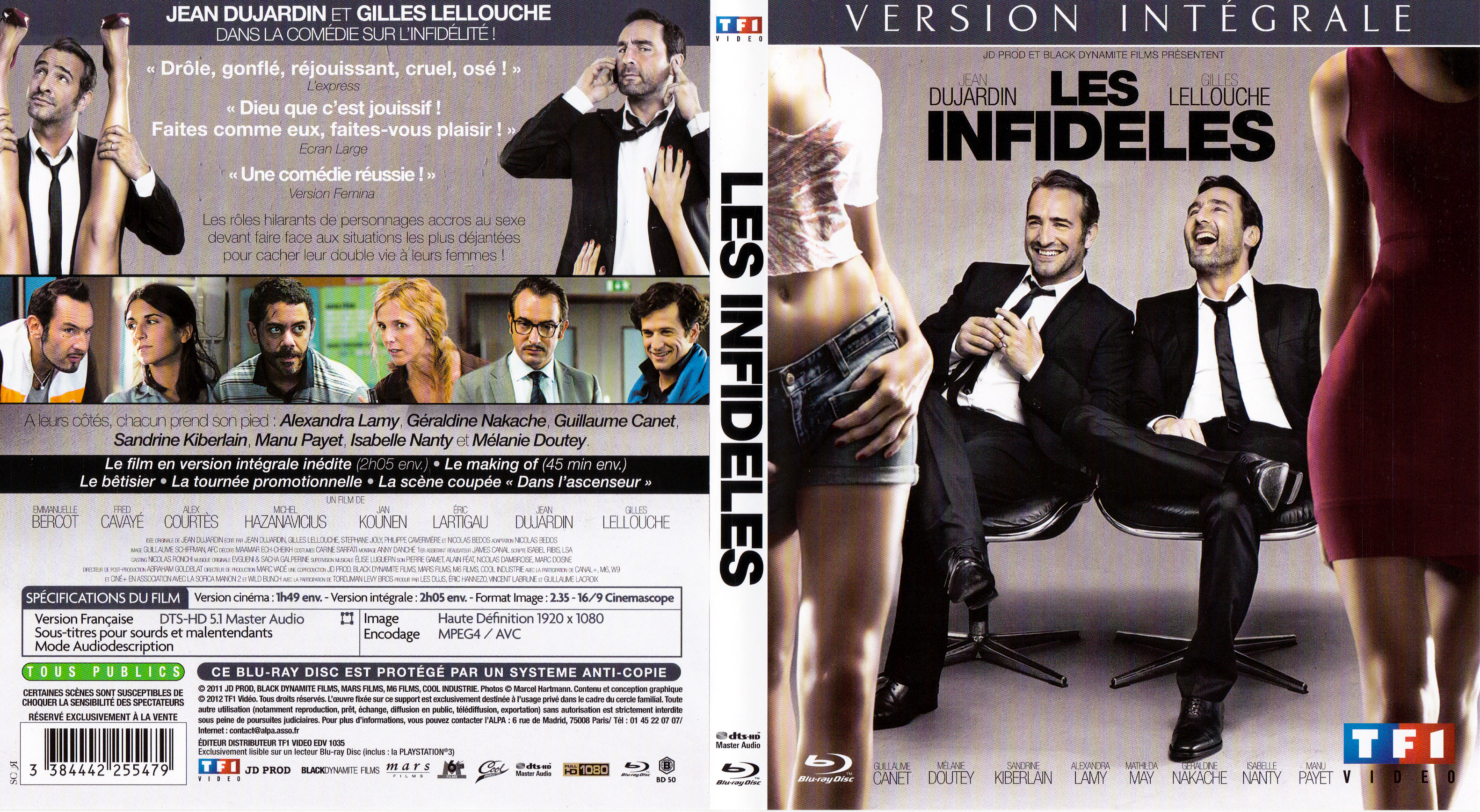 Jaquette DVD Les infidles (BLU-RAY)