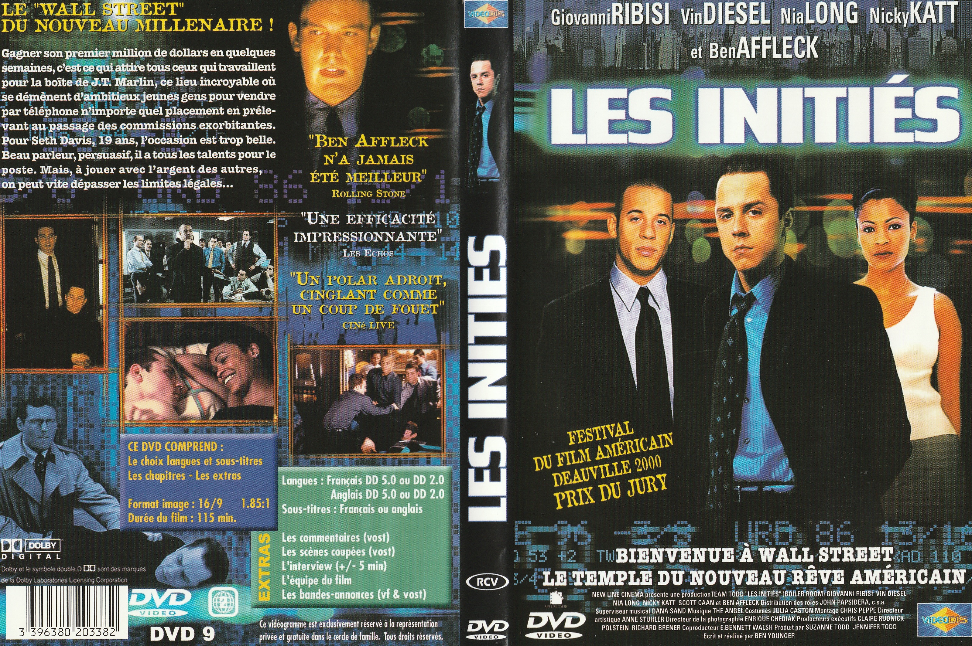 Jaquette DVD Les initis v2