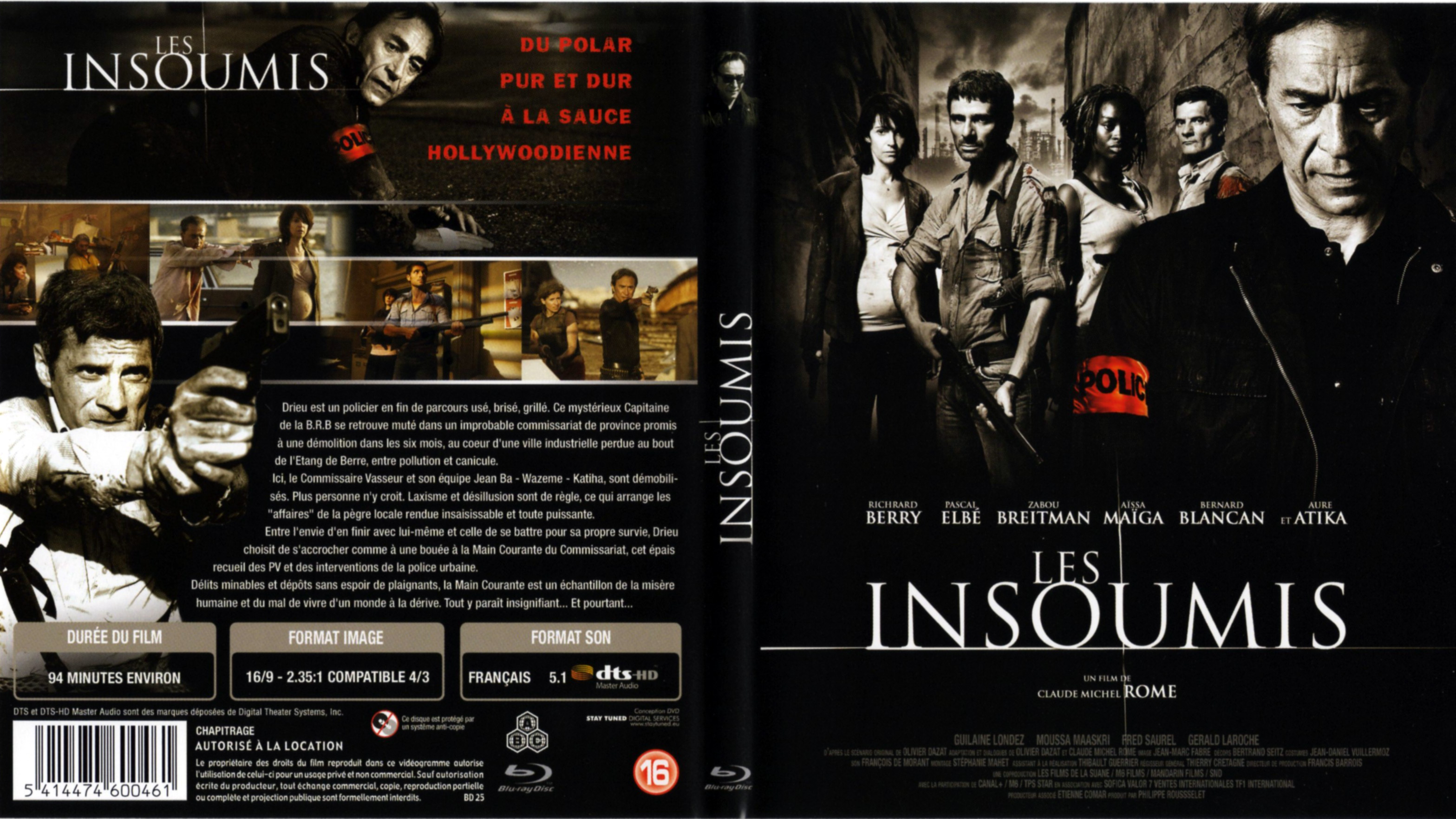 Jaquette DVD Les insoumis (BLU-RAY)
