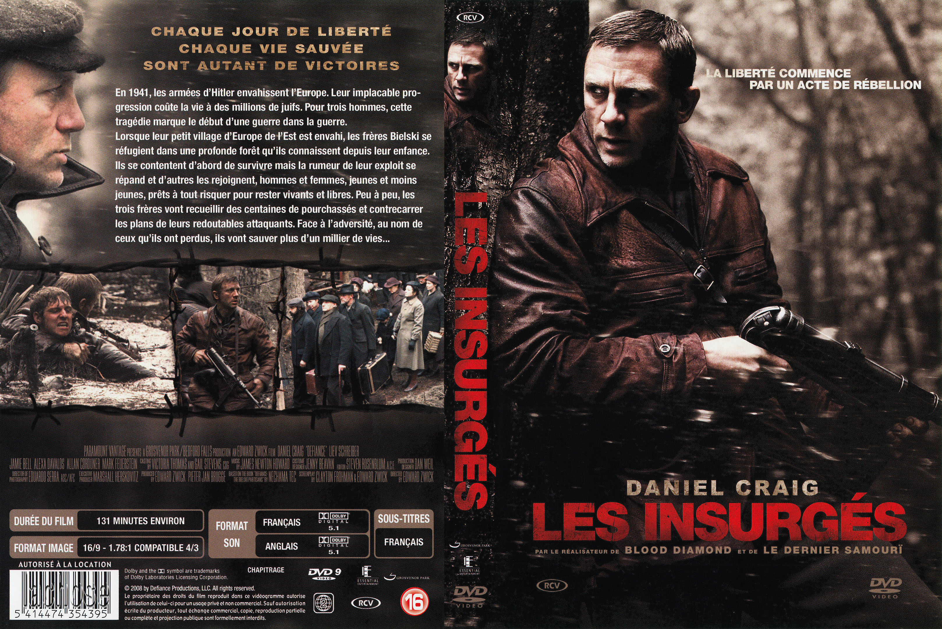 Jaquette DVD Les insurgs v2