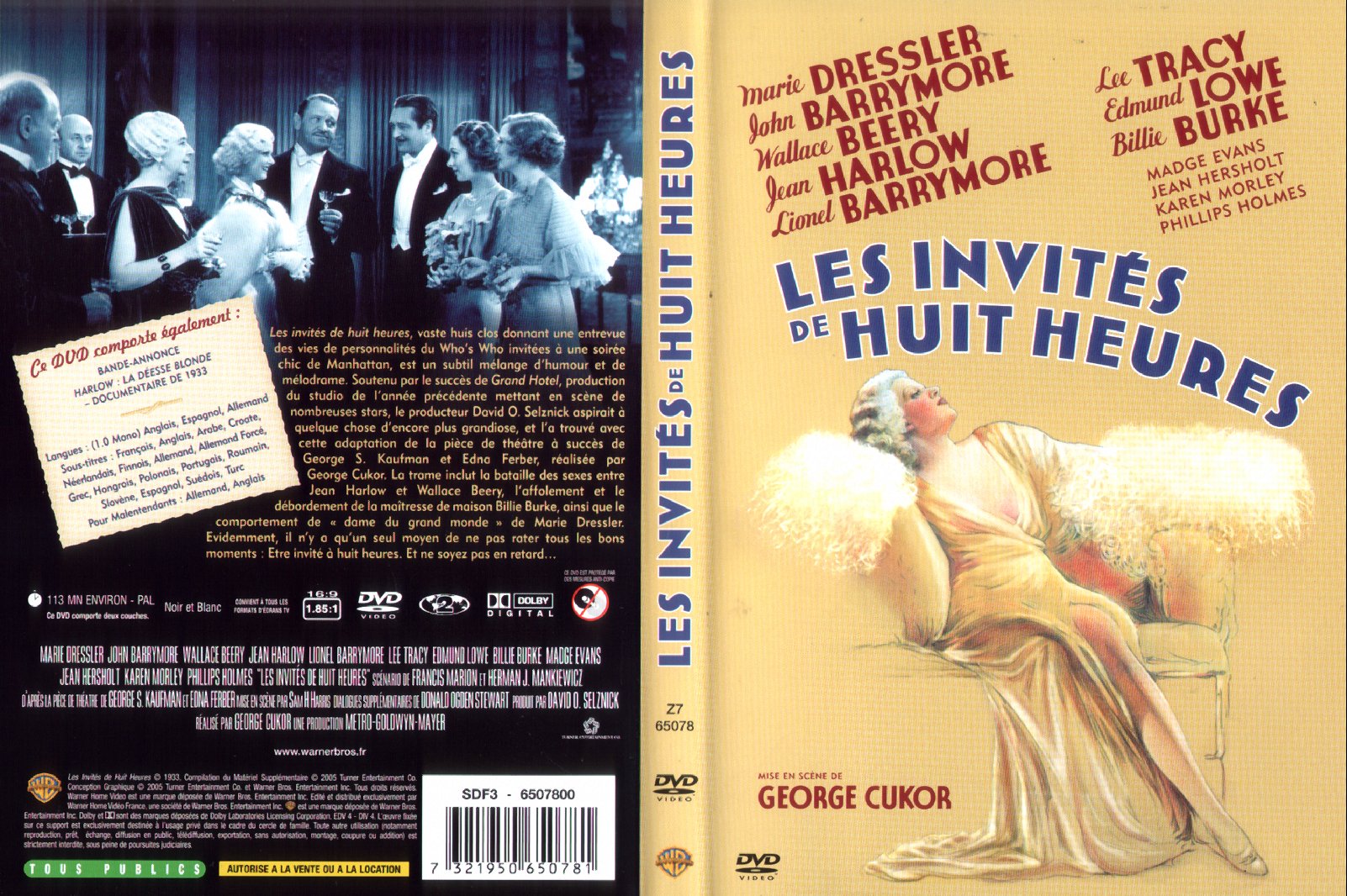 Jaquette DVD Les invits de huit heures