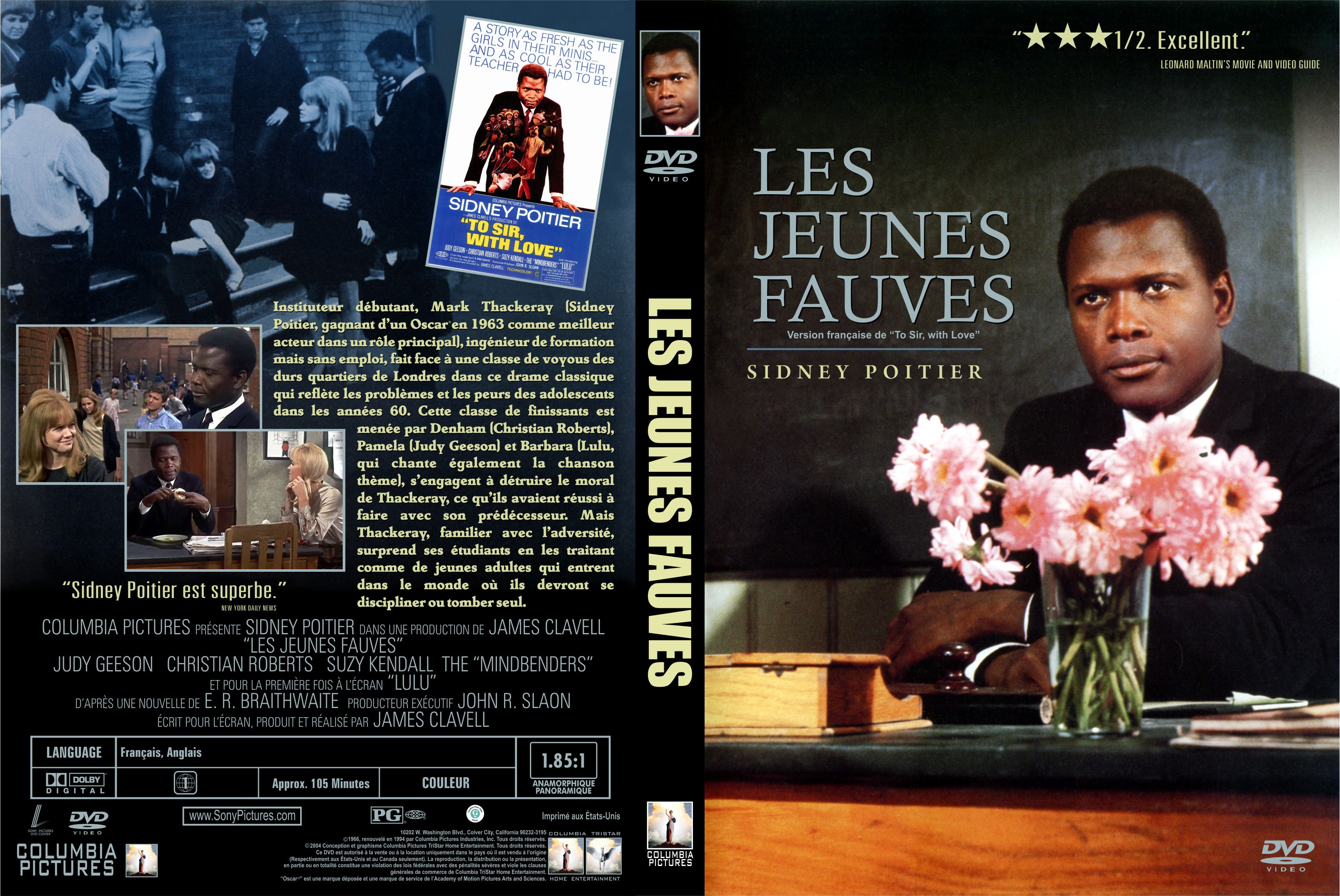 Jaquette DVD Les jeunes fauves custom