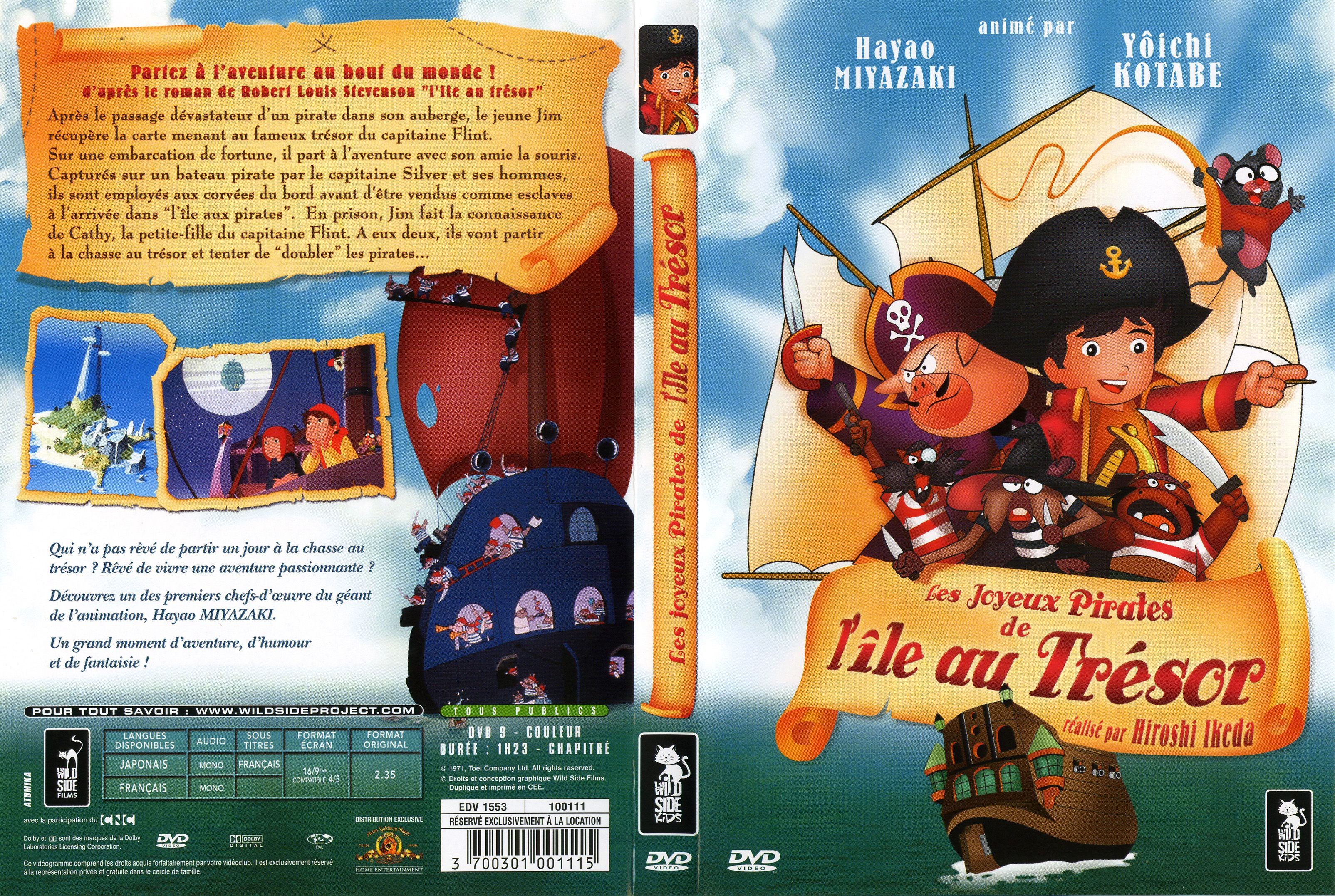 Jaquette DVD Les joyeux pirates de l