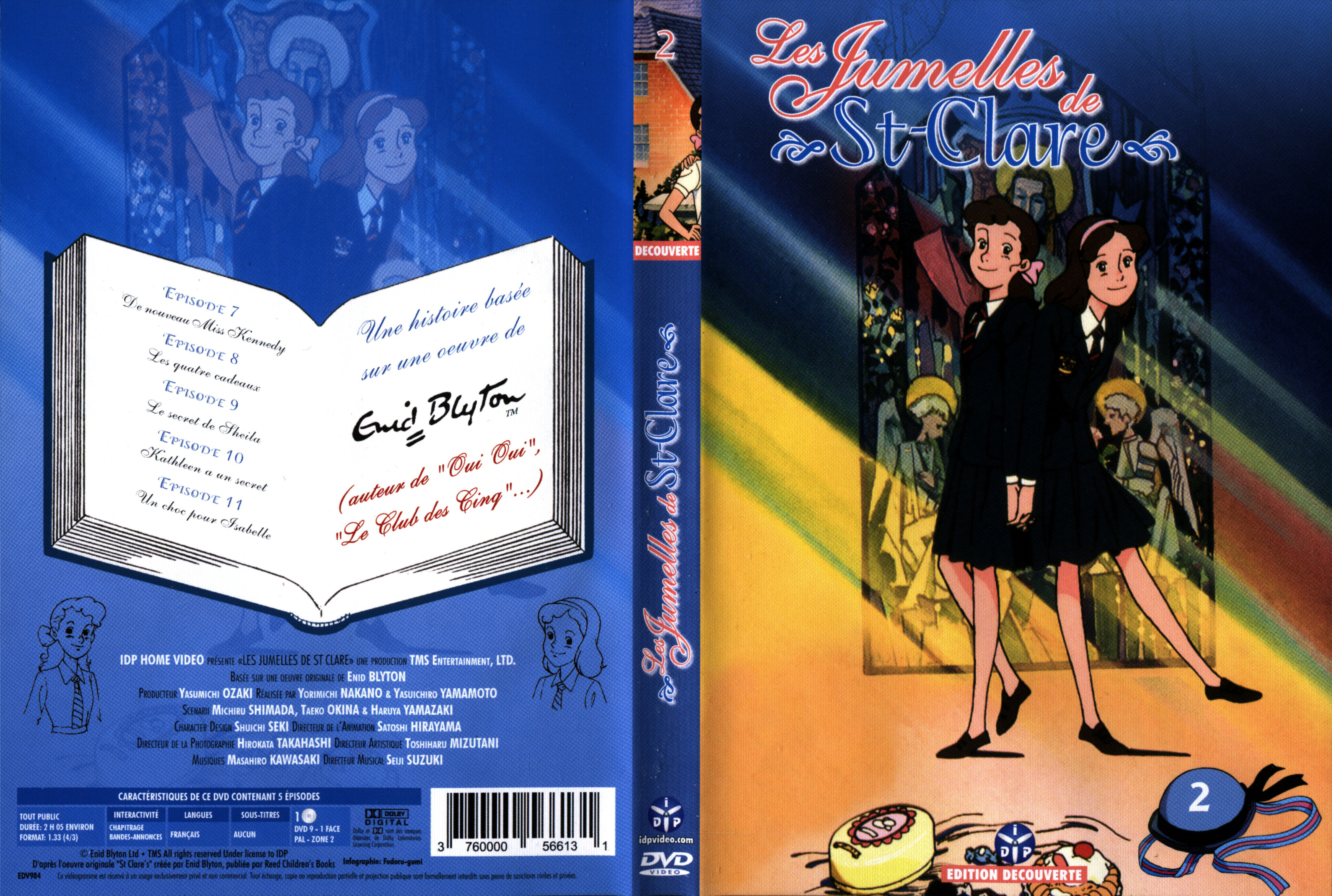 Jaquette DVD Les jumelles de St-Clare vol 2
