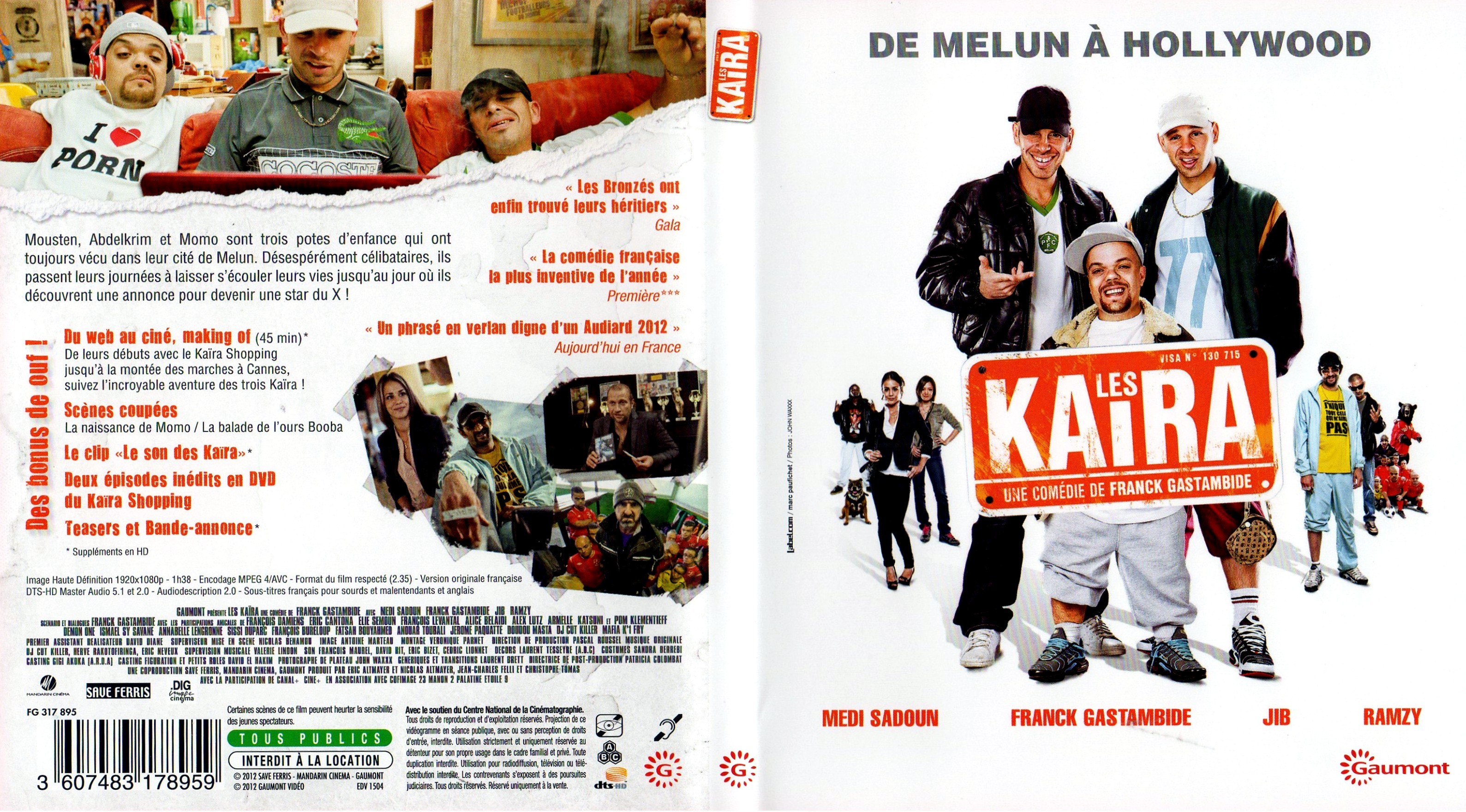 Jaquette DVD Les kaira (BLU-RAY)