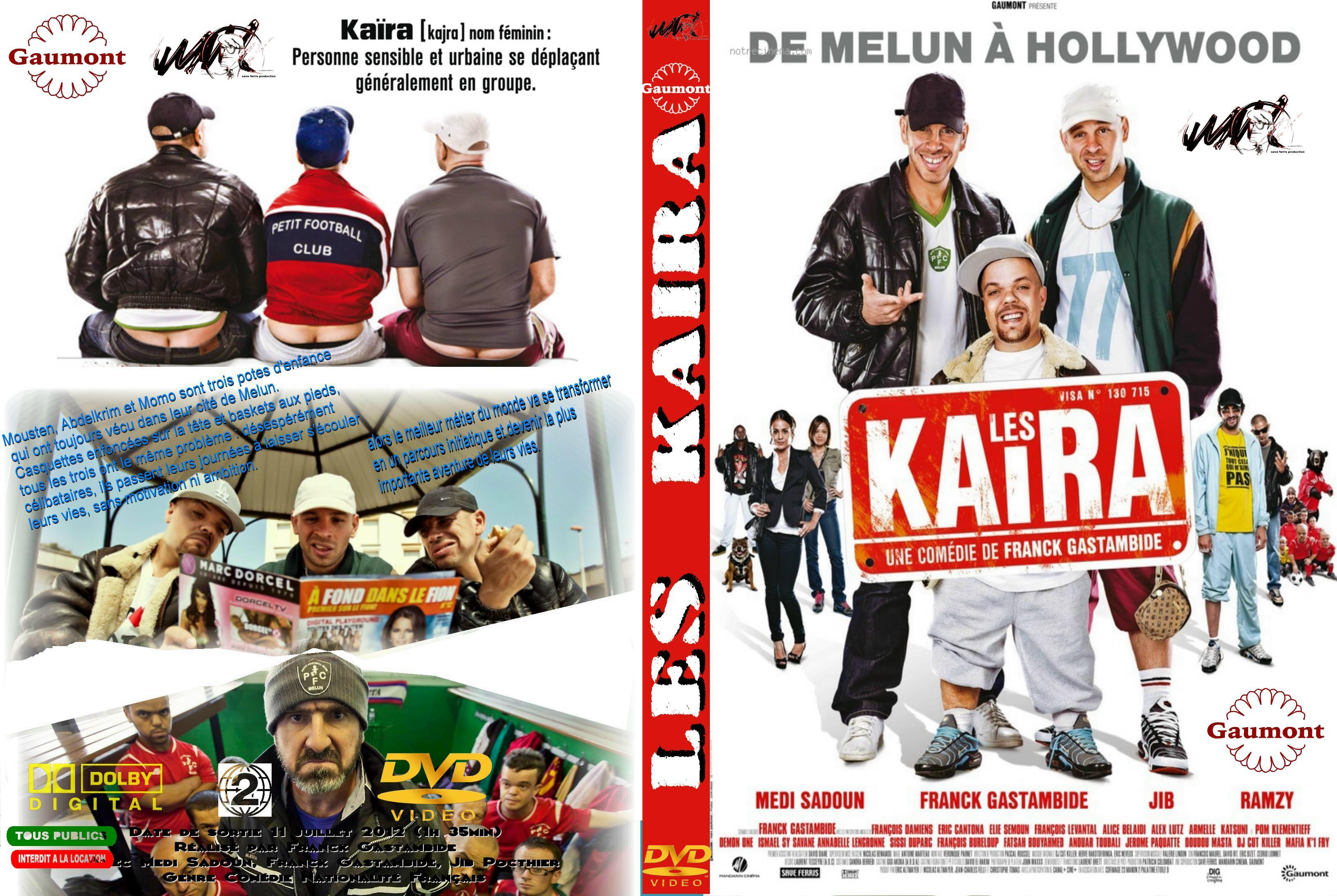 Jaquette DVD Les kaira custom