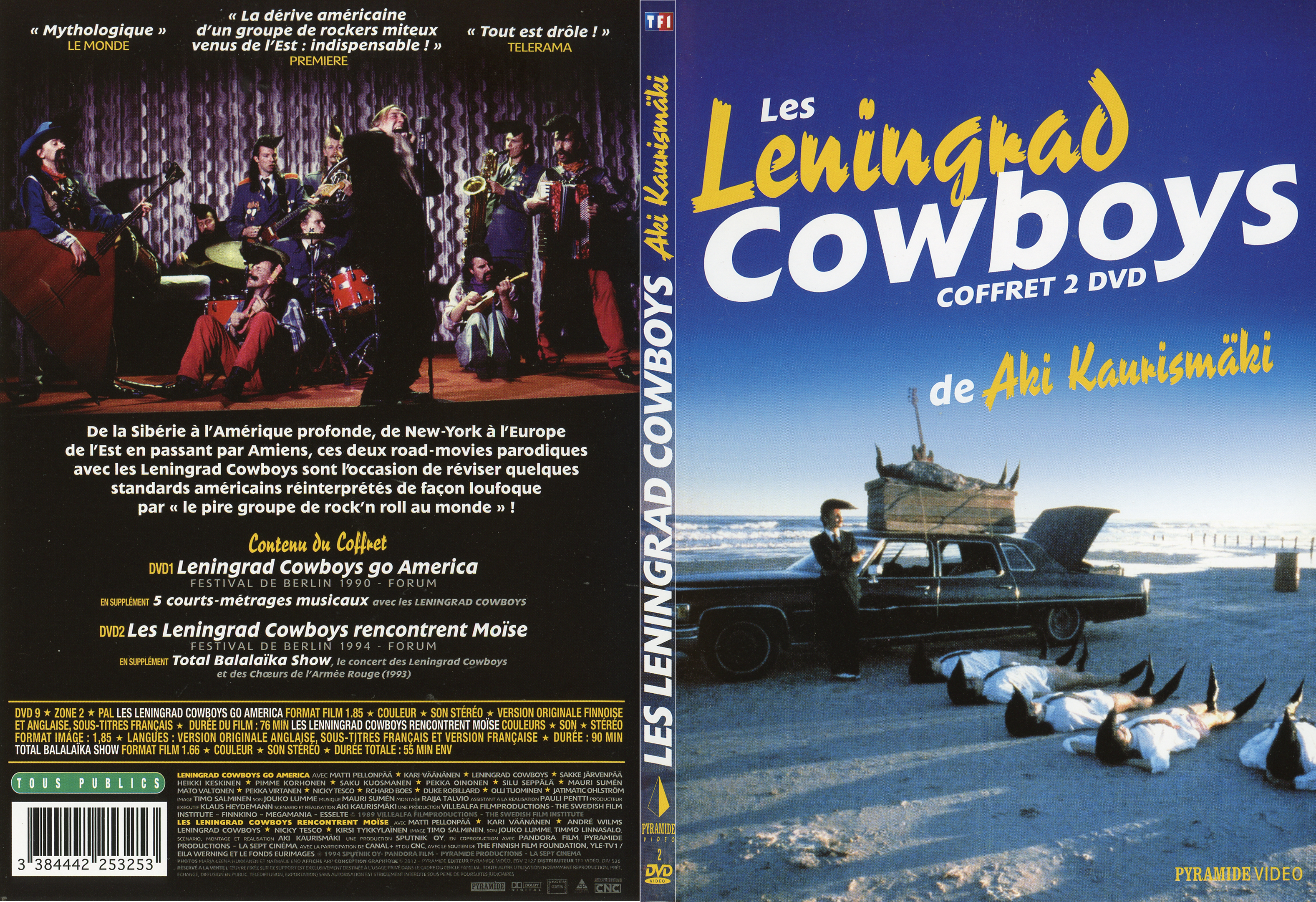 Jaquette DVD Les leningrad cowboys COFFRET - SLIM