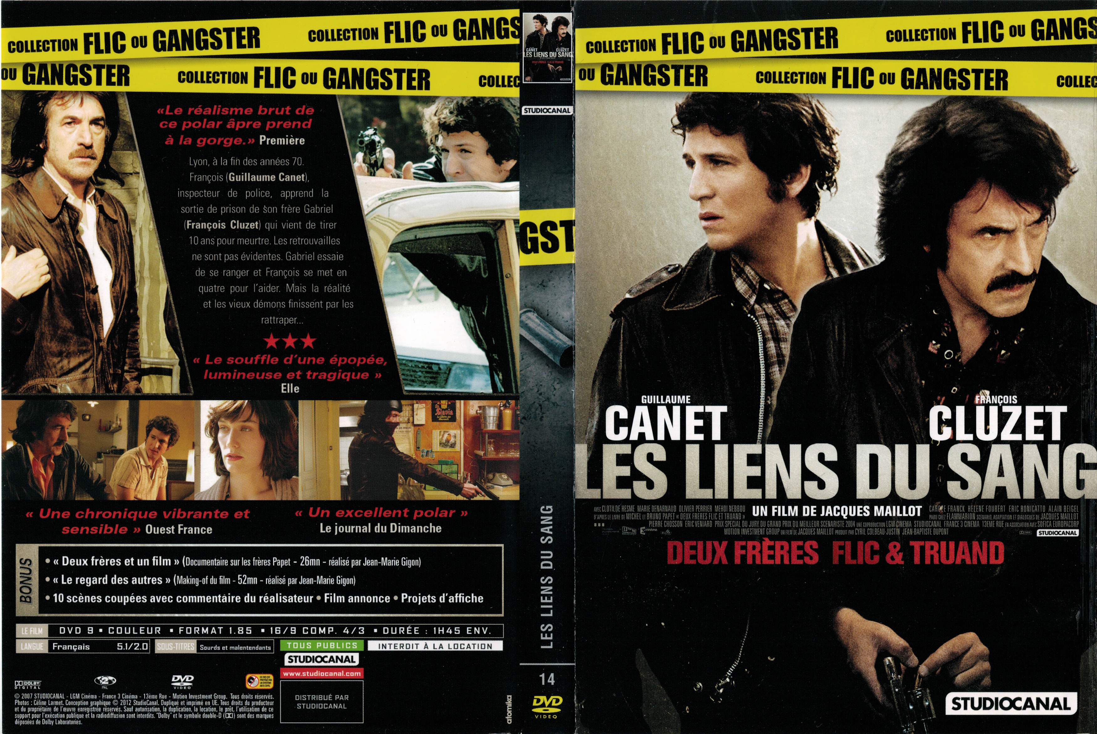 Jaquette DVD Les liens du sang v4