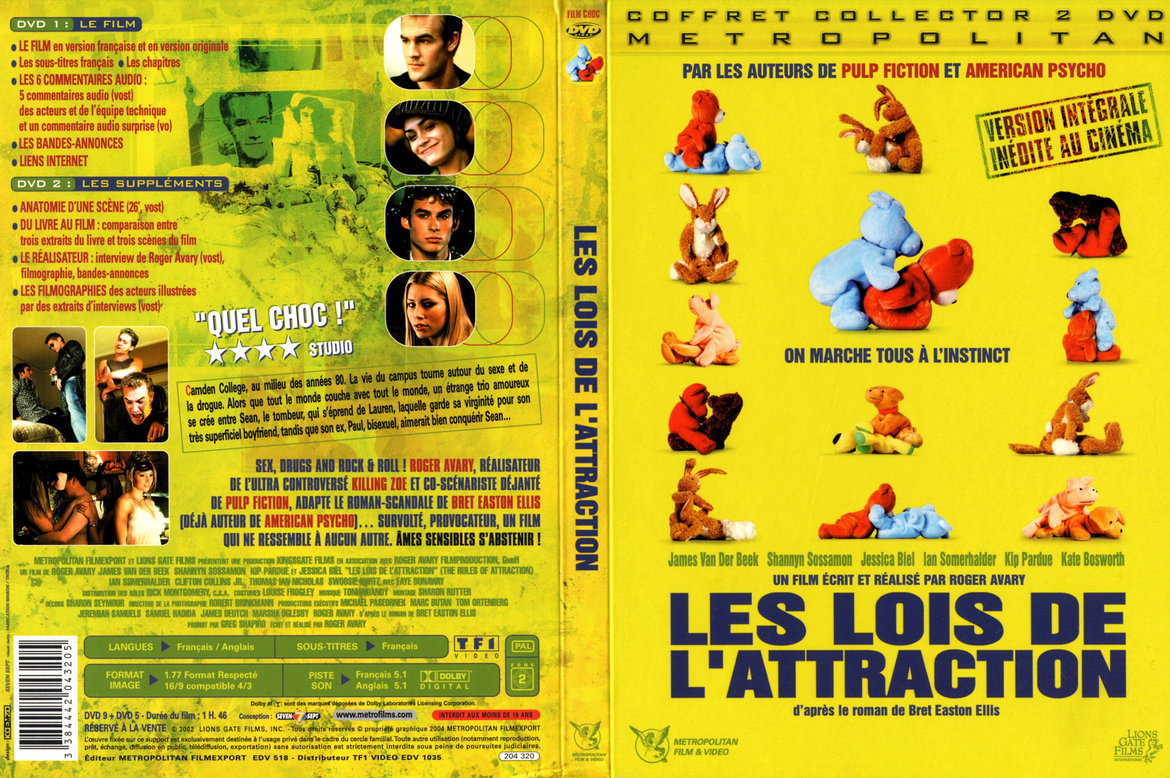 Jaquette DVD Les lois de l