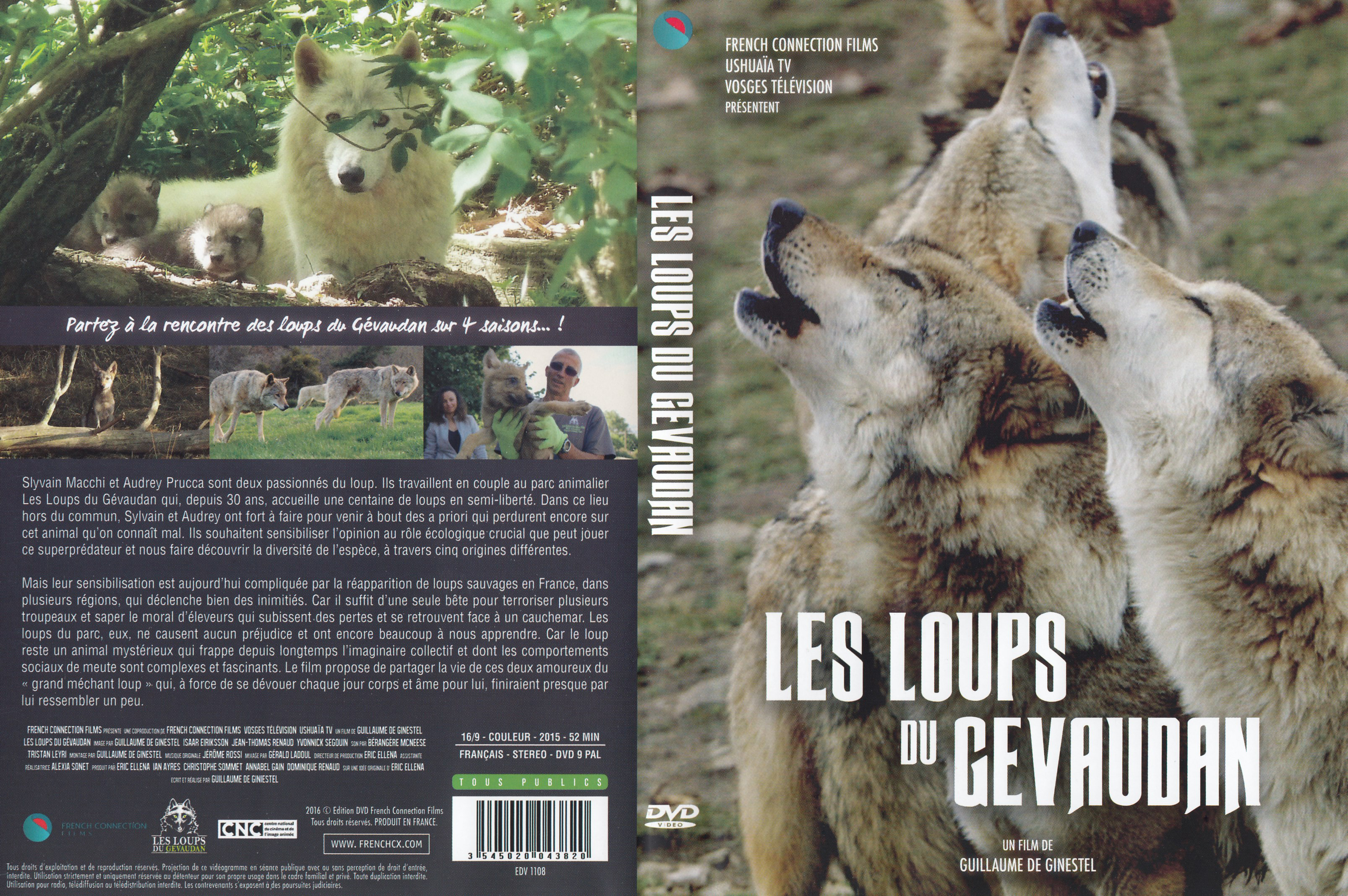Jaquette DVD Les loups du Gevaudan