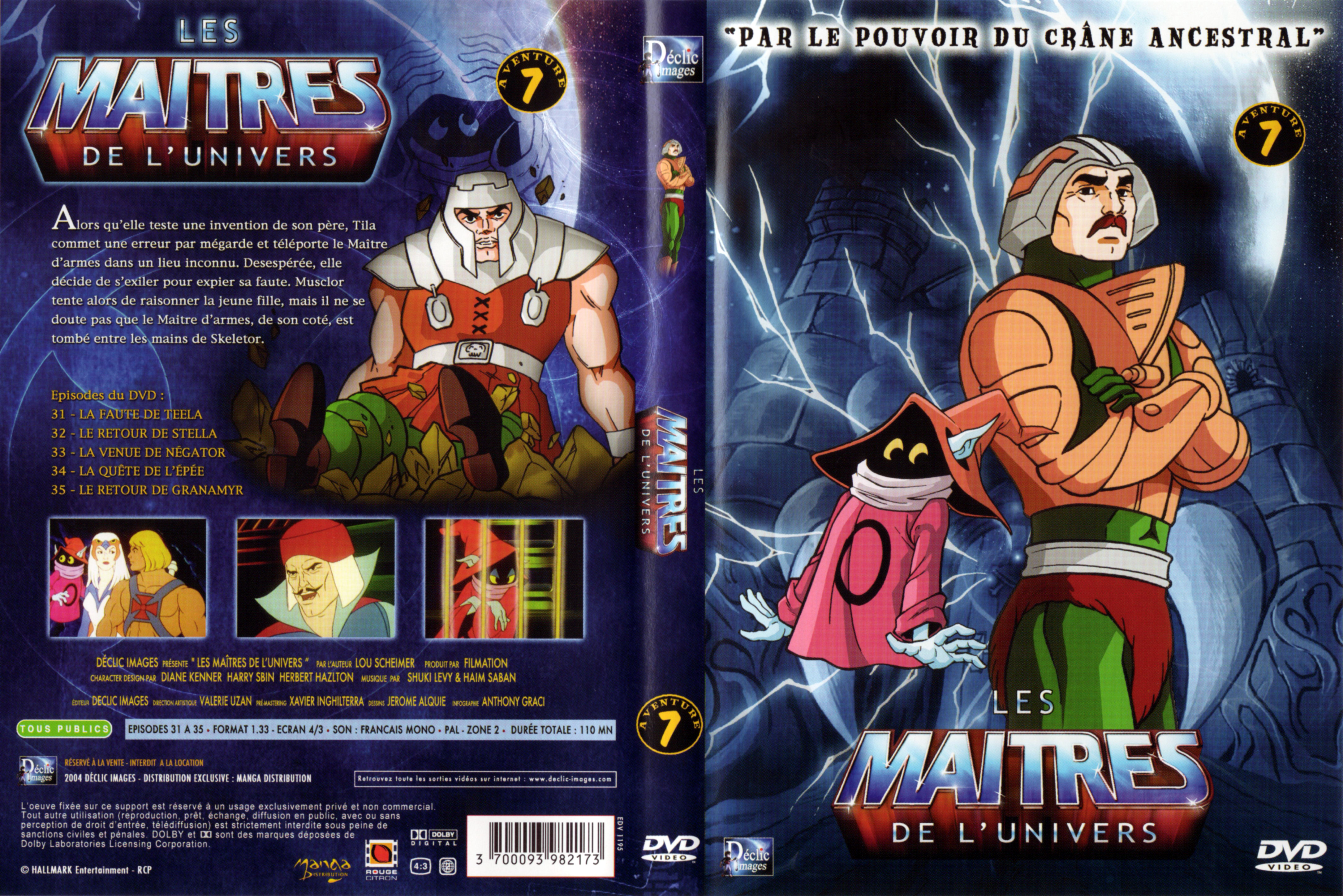 Jaquette DVD Les maitres de l