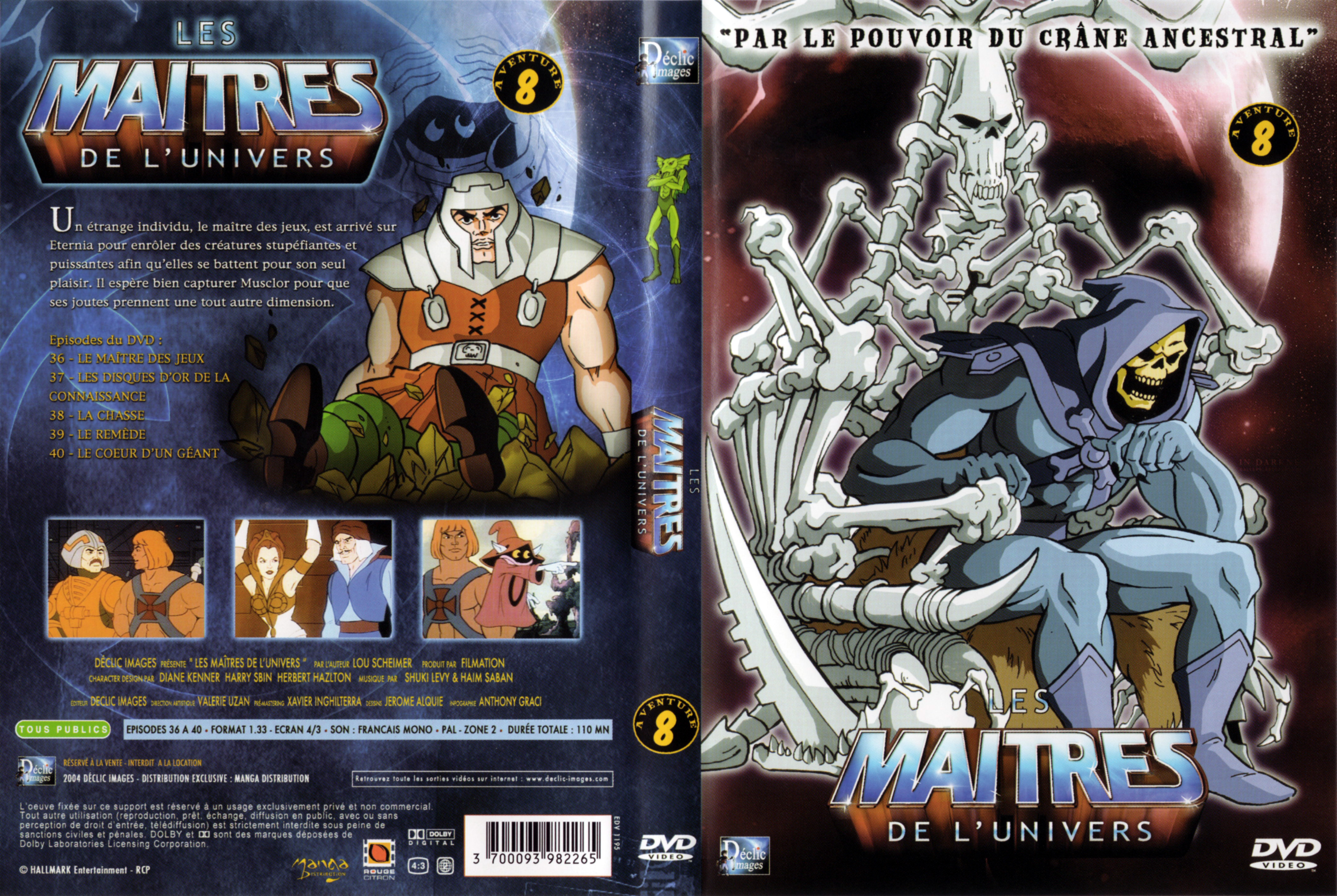 Jaquette DVD Les maitres de l