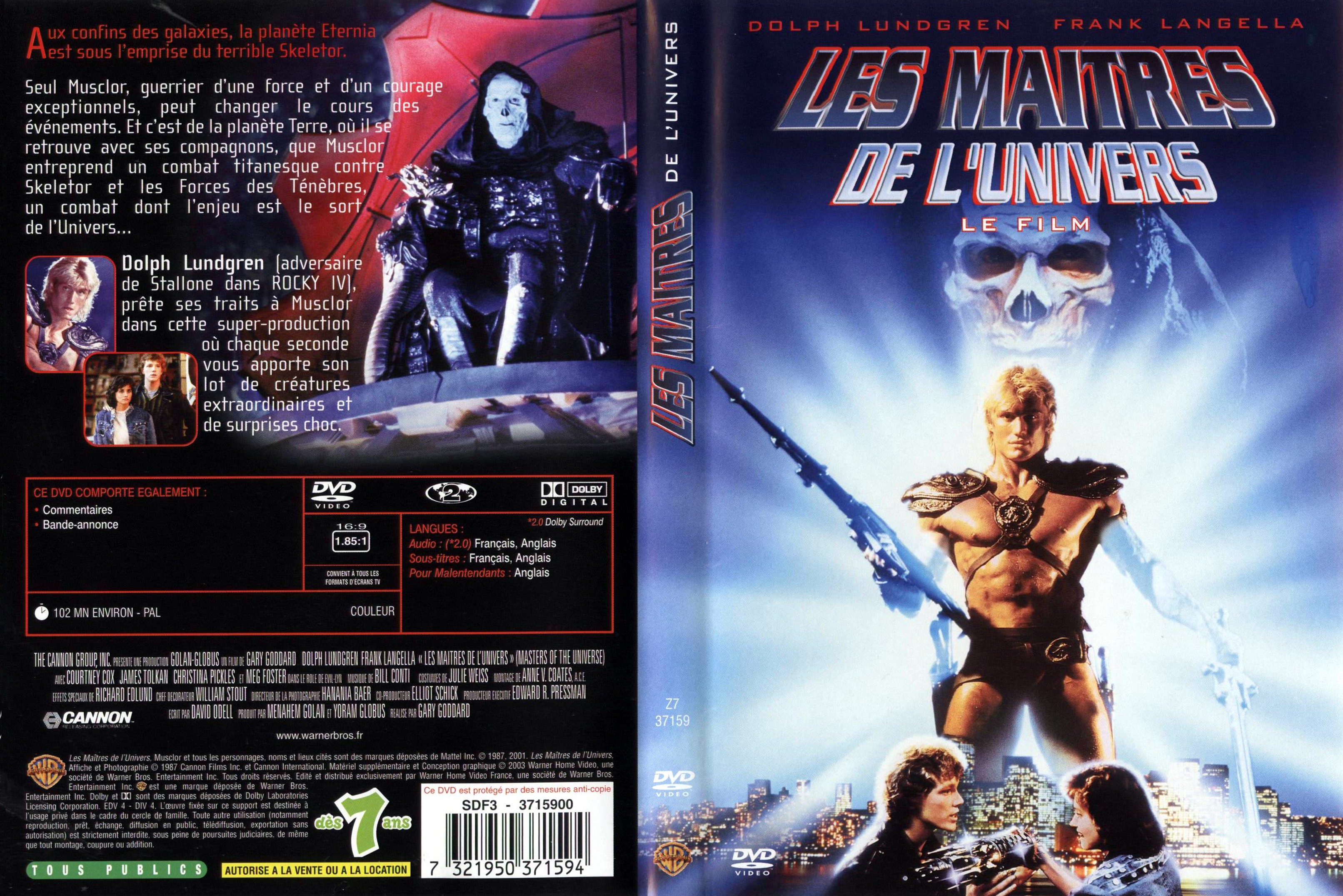 Jaquette DVD Les maitres de l