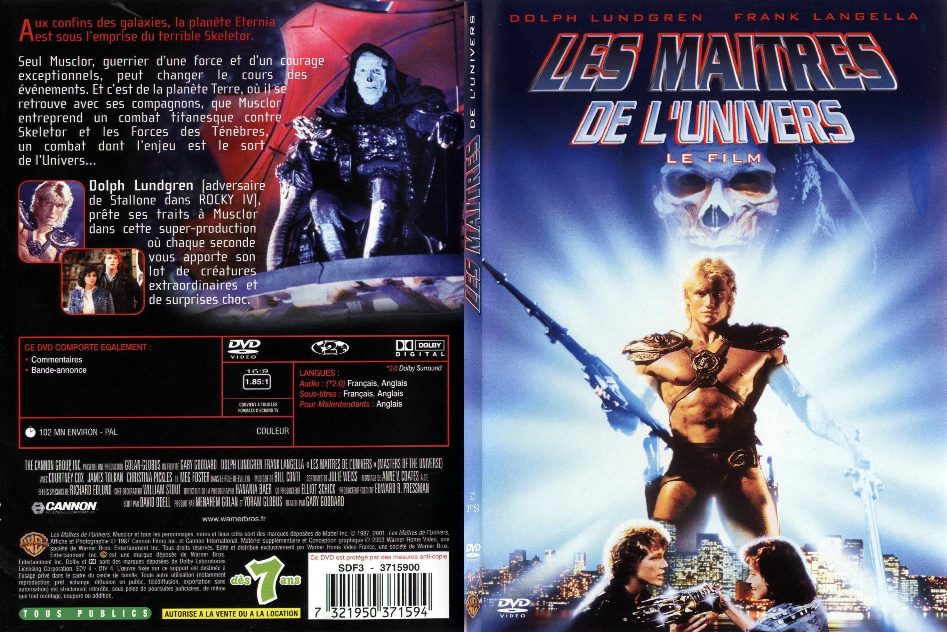 Jaquette DVD Les maitres de l