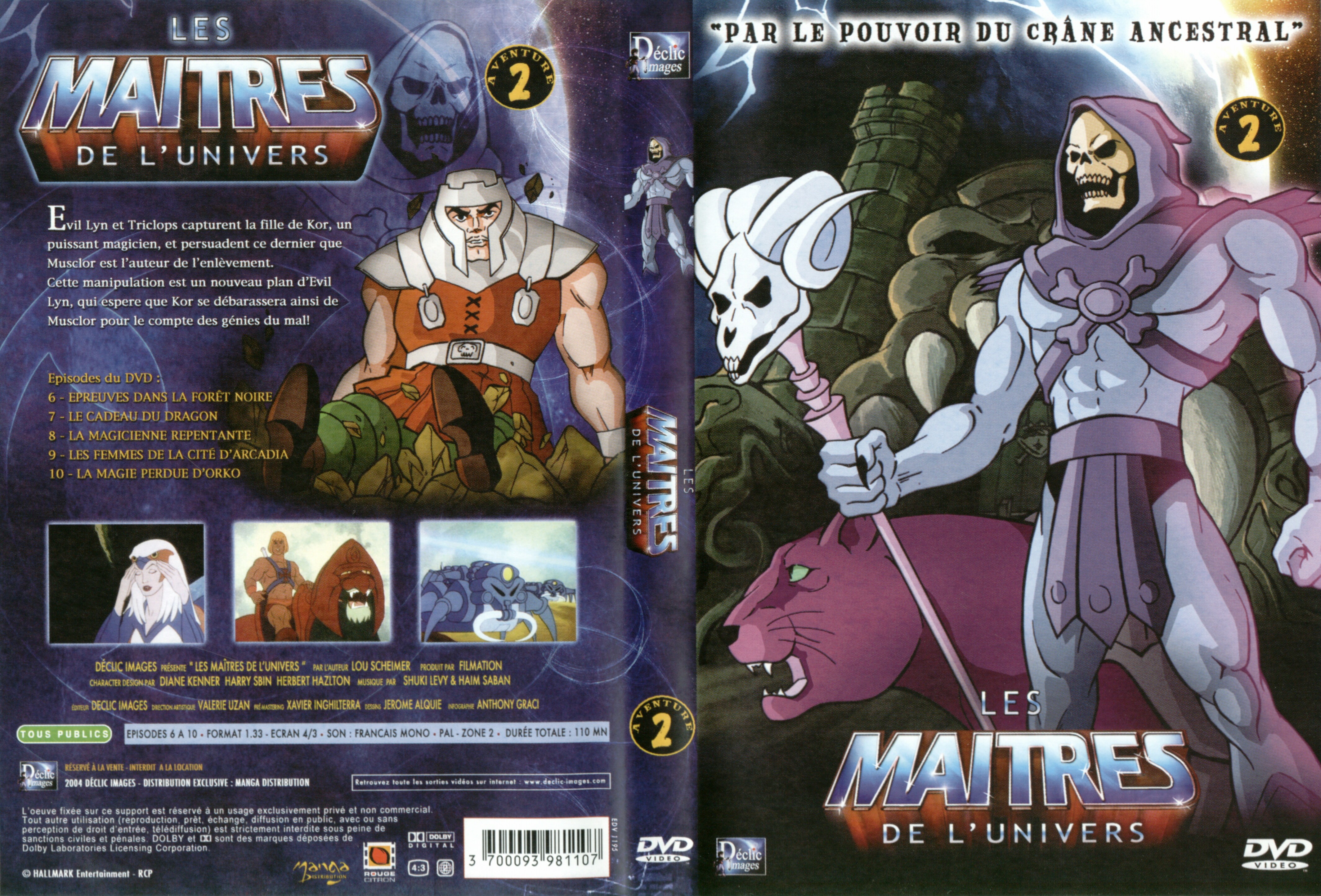 Jaquette DVD Les maitres de l