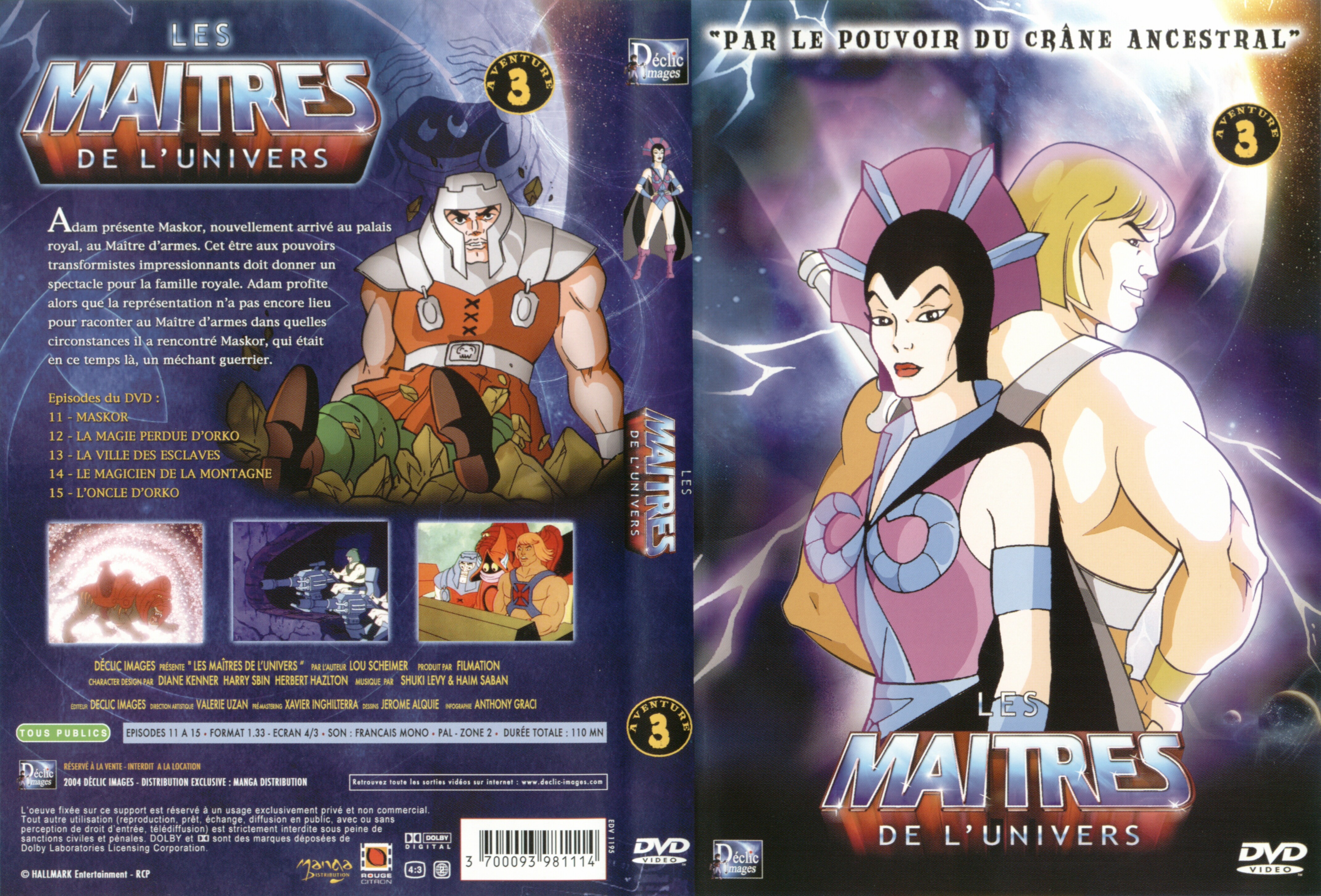 Jaquette DVD Les maitres de l