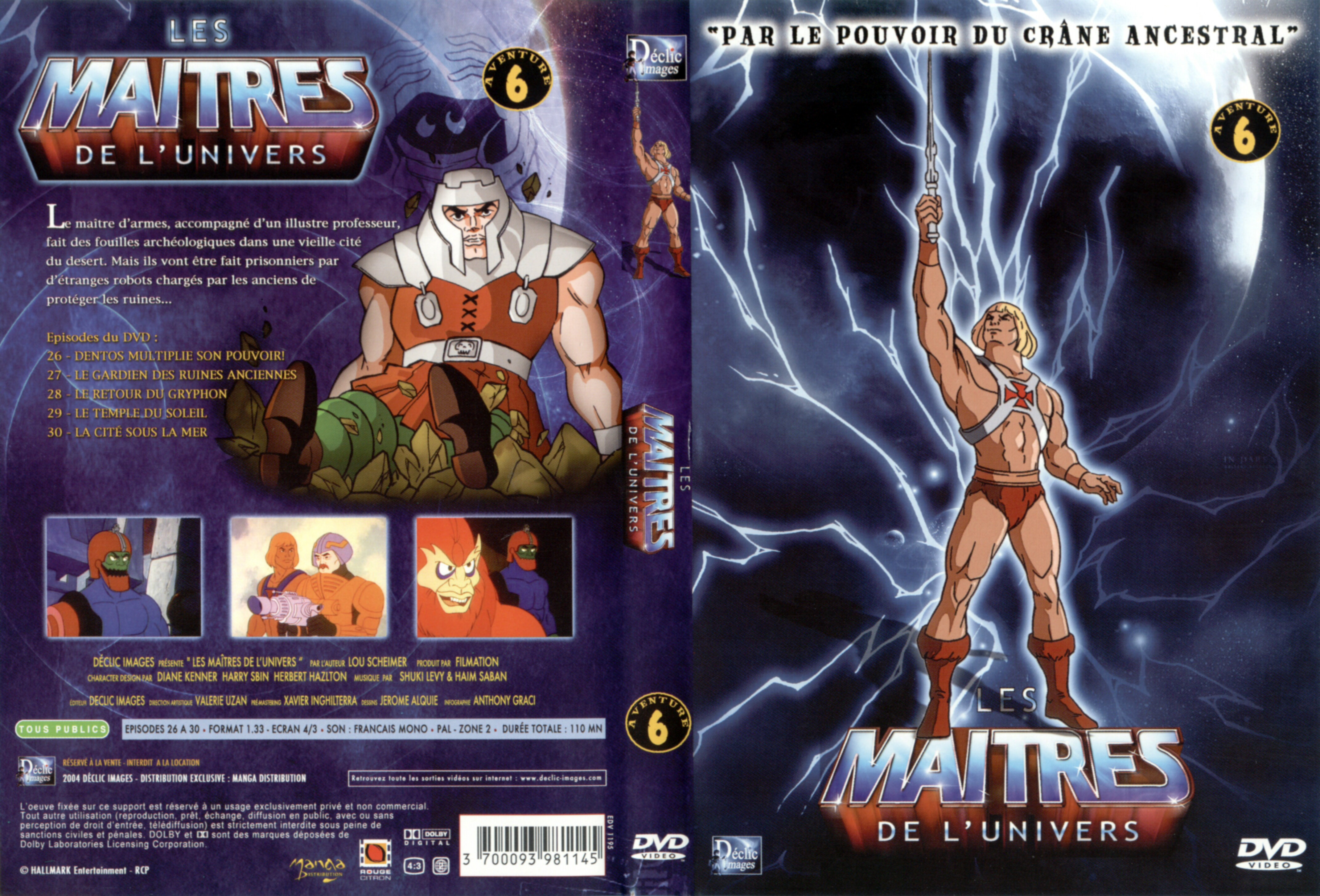 Jaquette DVD Les maitres de l