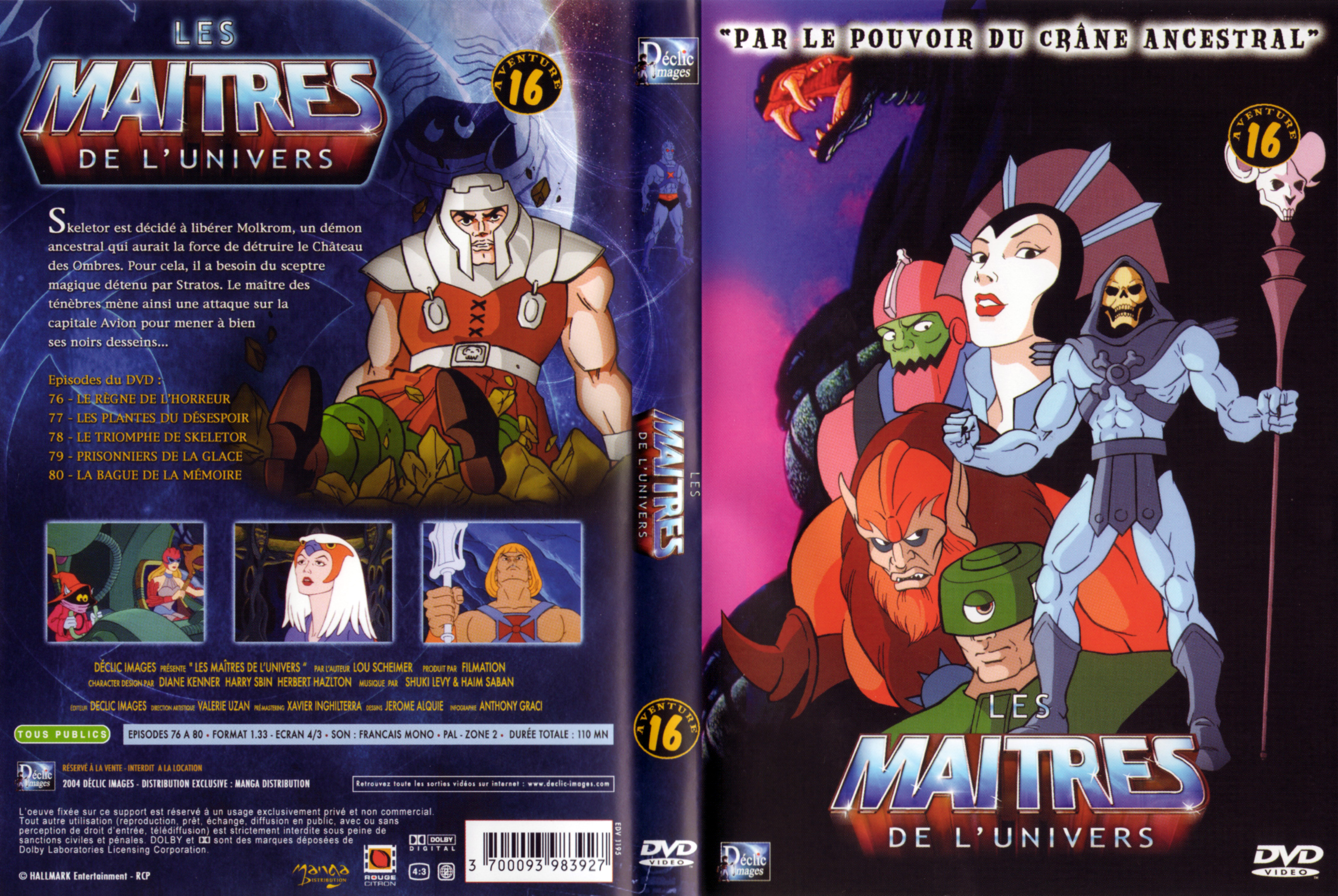 Jaquette DVD Les maitres de l