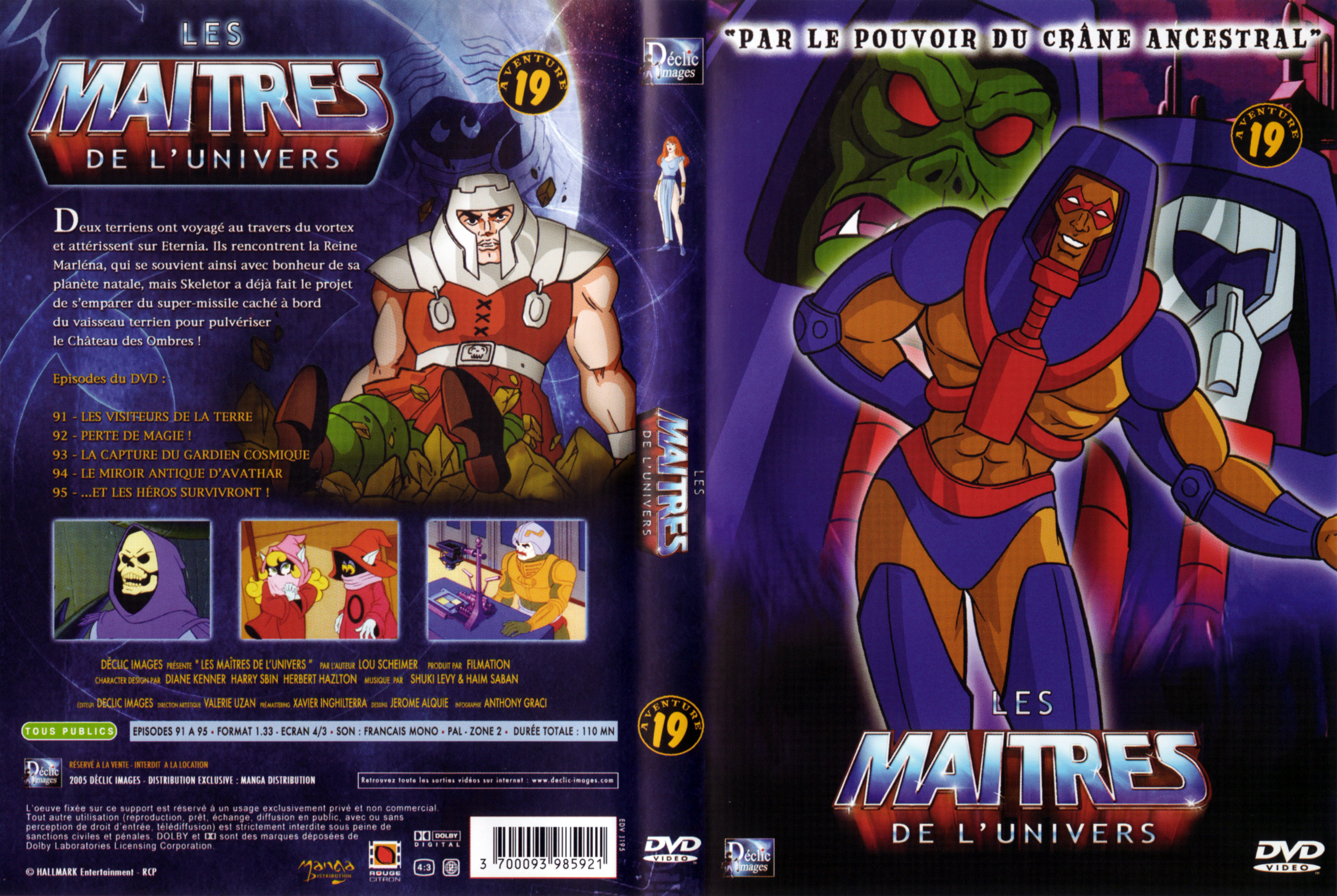 Jaquette DVD Les maitres de l