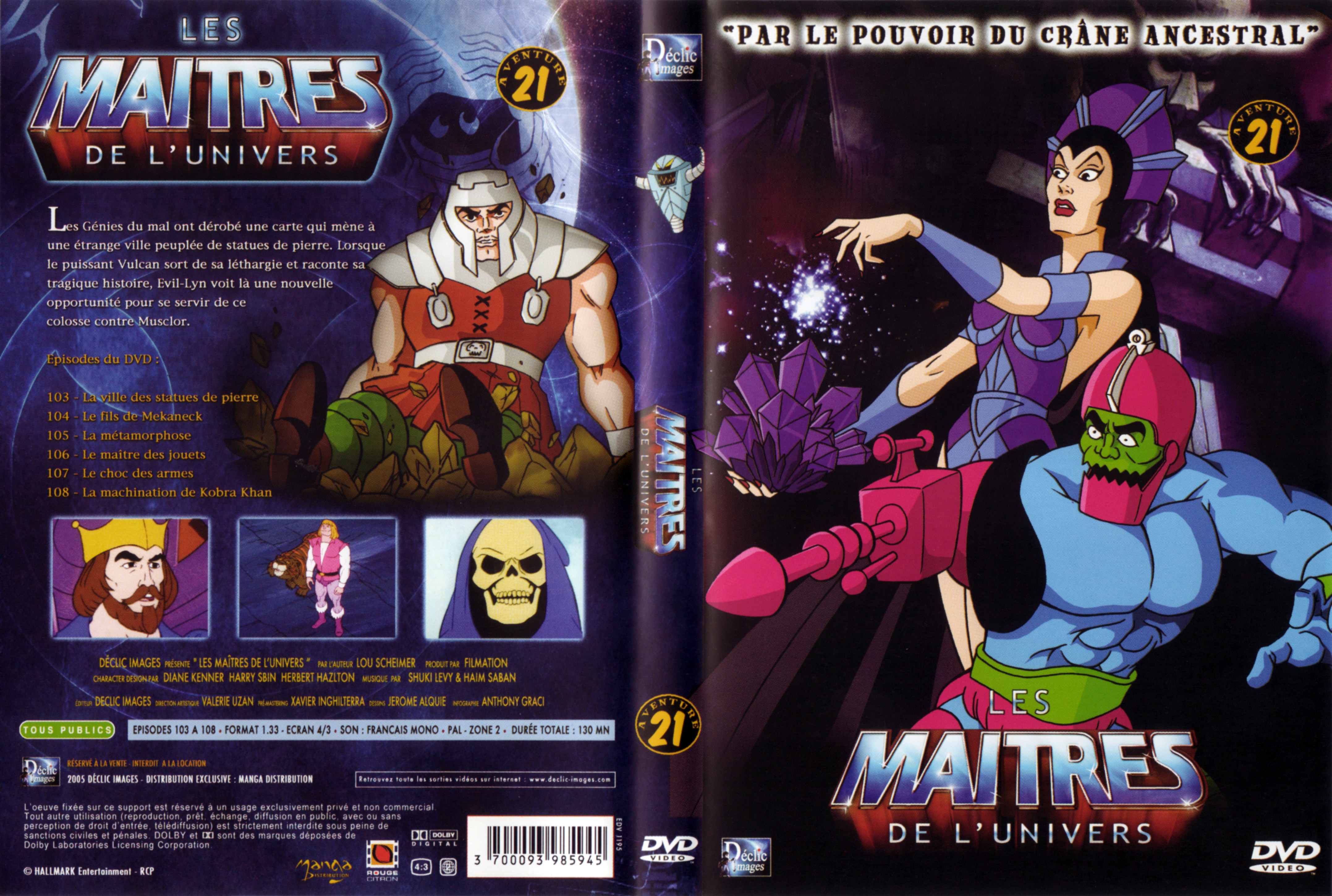 Jaquette DVD Les maitres de l